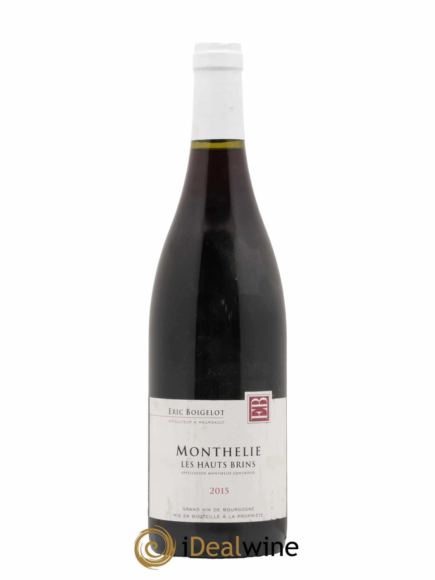 Monthélie Les Hauts Brins Eric Boigelot 2015 - Lot de 1 bouteille - 0