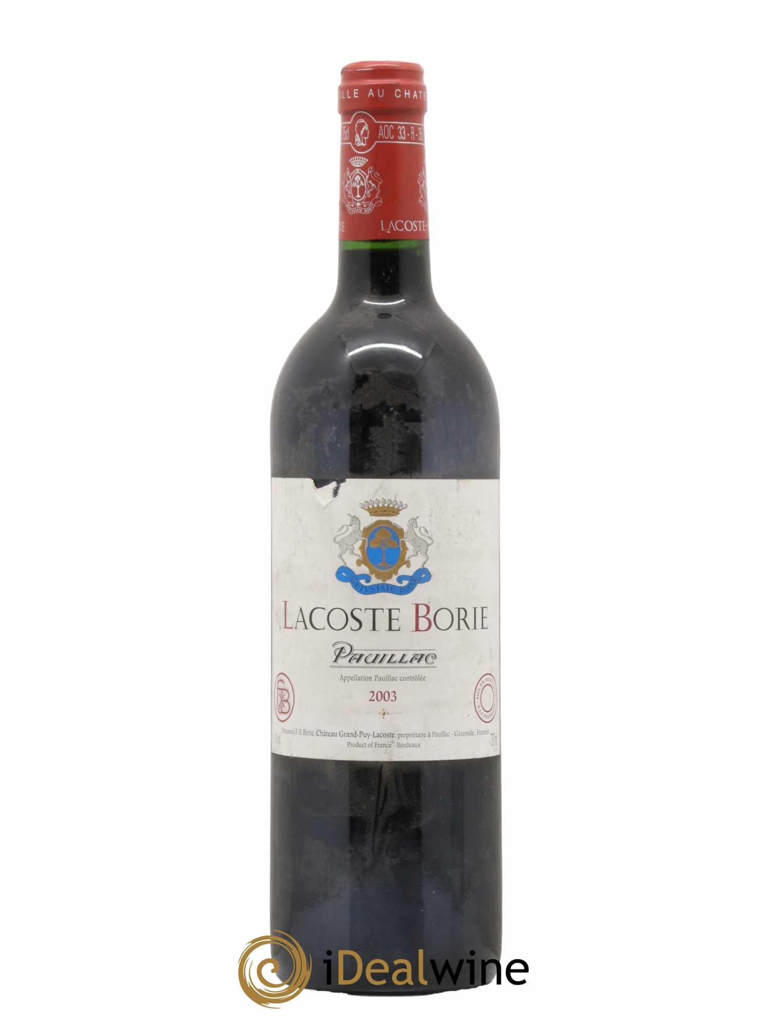 Lacoste Borie 2003 - Posten von 1 Flasche - 0