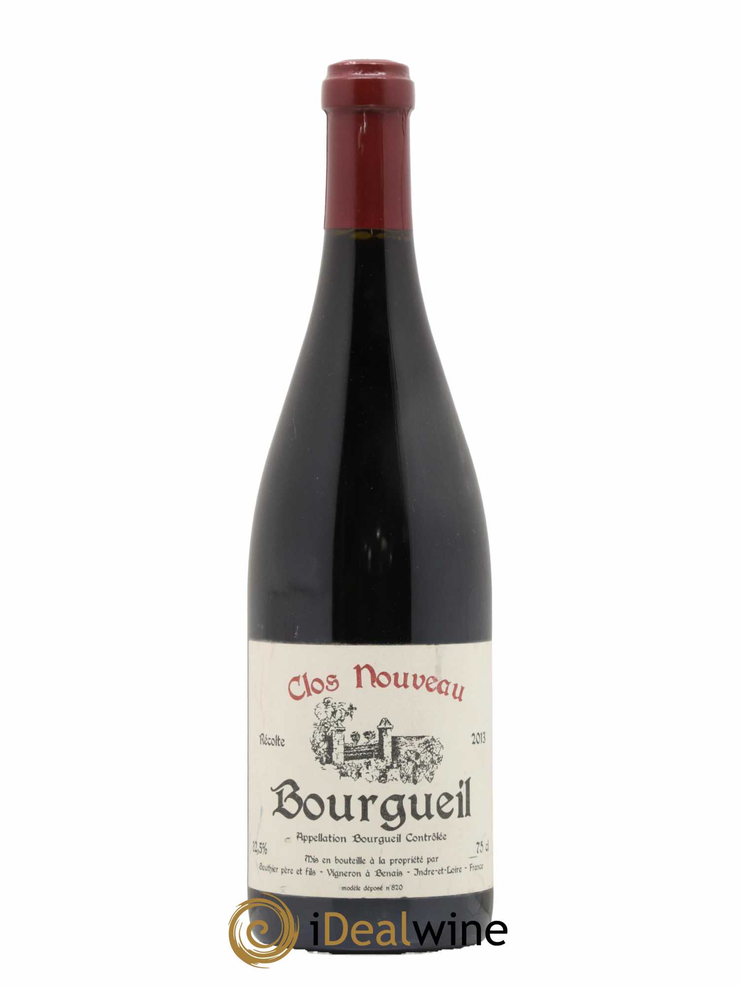 Bourgueil Clos Nouveau Domaine du Bel Air 2013 - Lot de 1 bouteille - 0