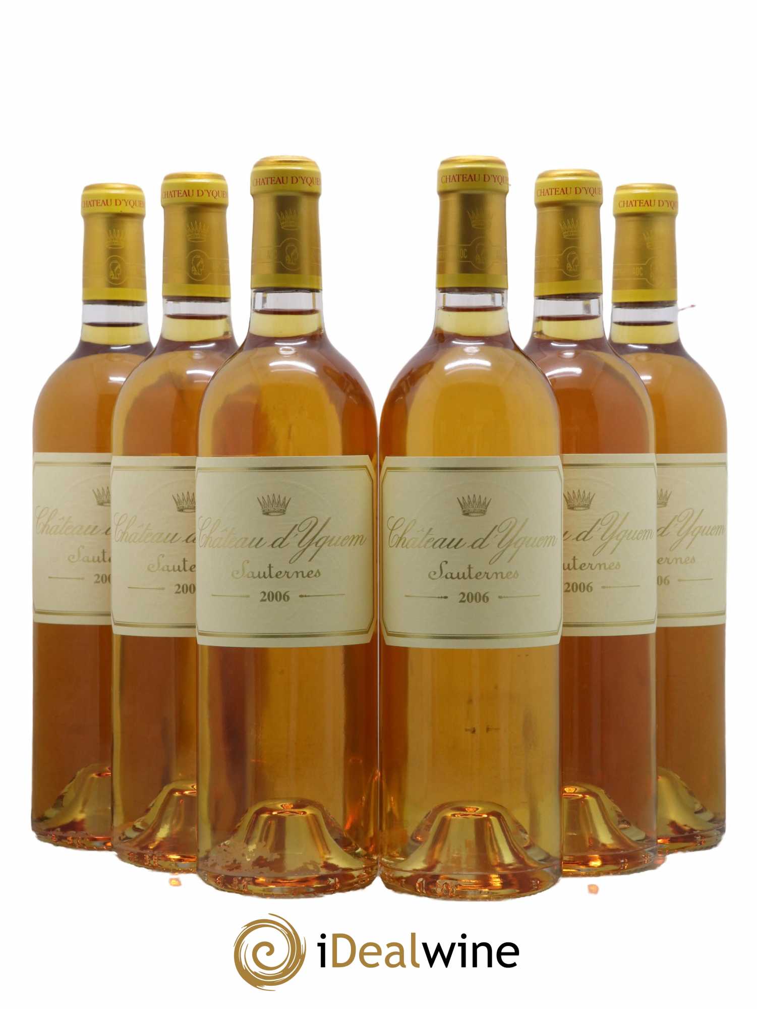 Château d' Yquem 1er Cru Classé Supérieur 2006 - Lotto di 6 bottiglie - 0
