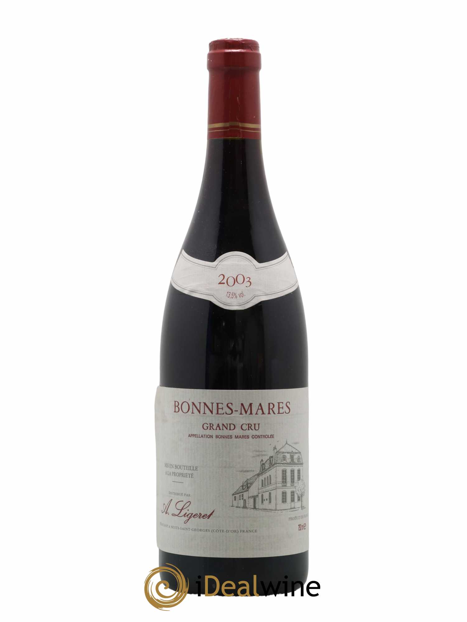 Bonnes-Mares Grand Cru Alain Ligeret 2003 - Lot de 1 bouteille - 0