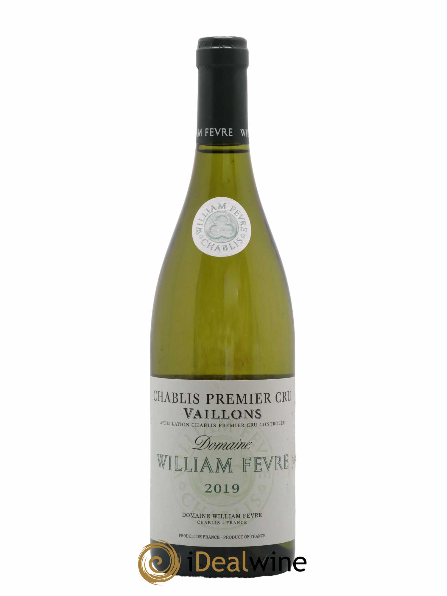 Chablis 1er Cru Vaillons William Fèvre 2019 - Lot de 1 bouteille - 0