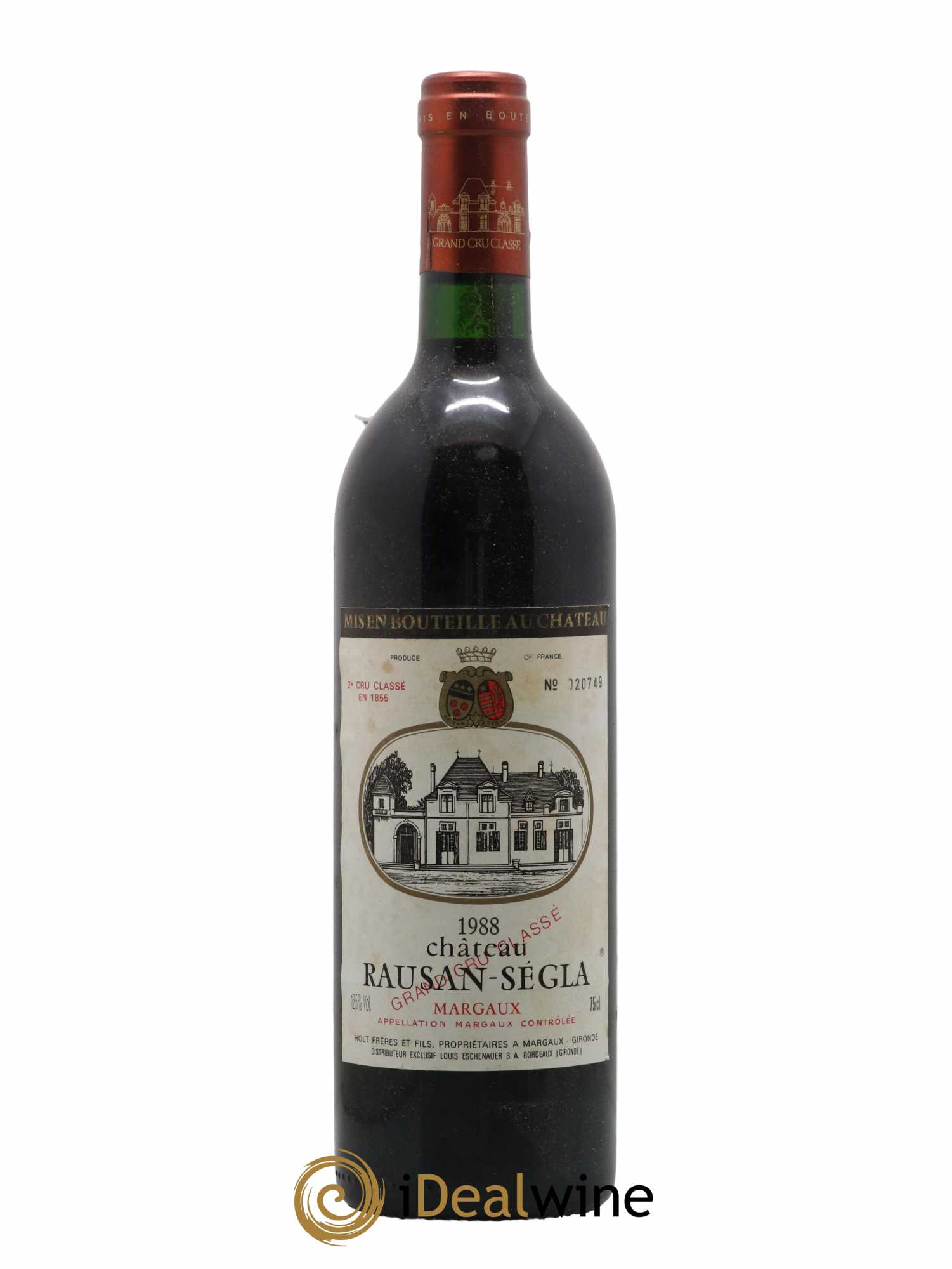 Château Rauzan Ségla Grand Cru Classé 1988 - Lot de 1 bouteille - 0