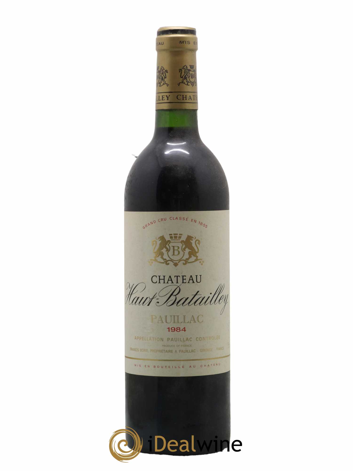 Château Haut Batailley 5ème Grand Cru Classé 1984 - Lot de 1 bouteille - 0