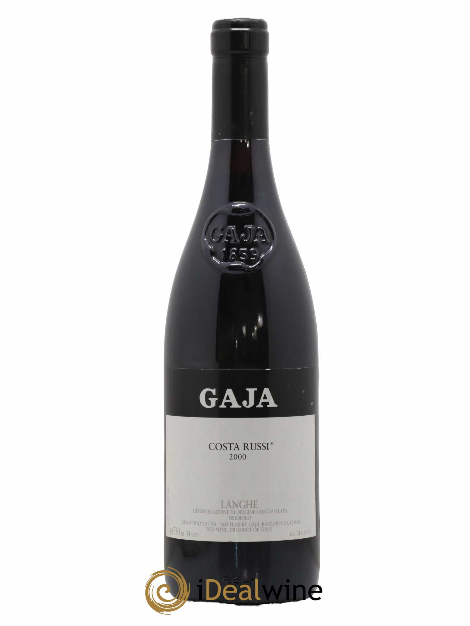 Langhe Costa Russi Angelo Gaja 2000 - Lot de 1 bouteille - 0