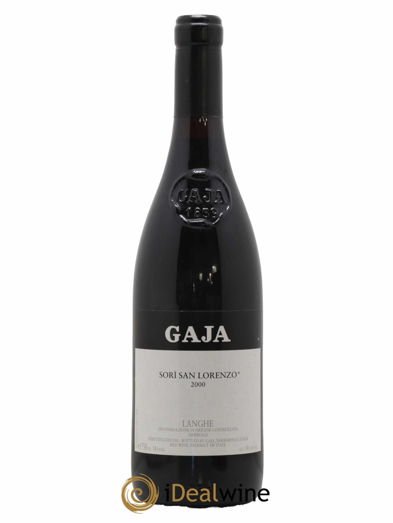 Langhe DOC Sori San Lorenzo Angelo Gaja 2000 - Lot de 1 bouteille - 0