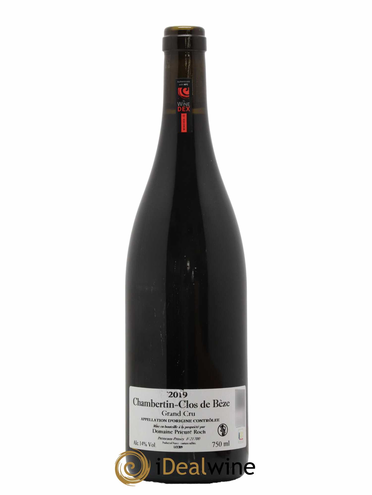 Chambertin Clos de Bèze Grand Cru Prieuré Roch 2019 - Lot de 1 bouteille - 1