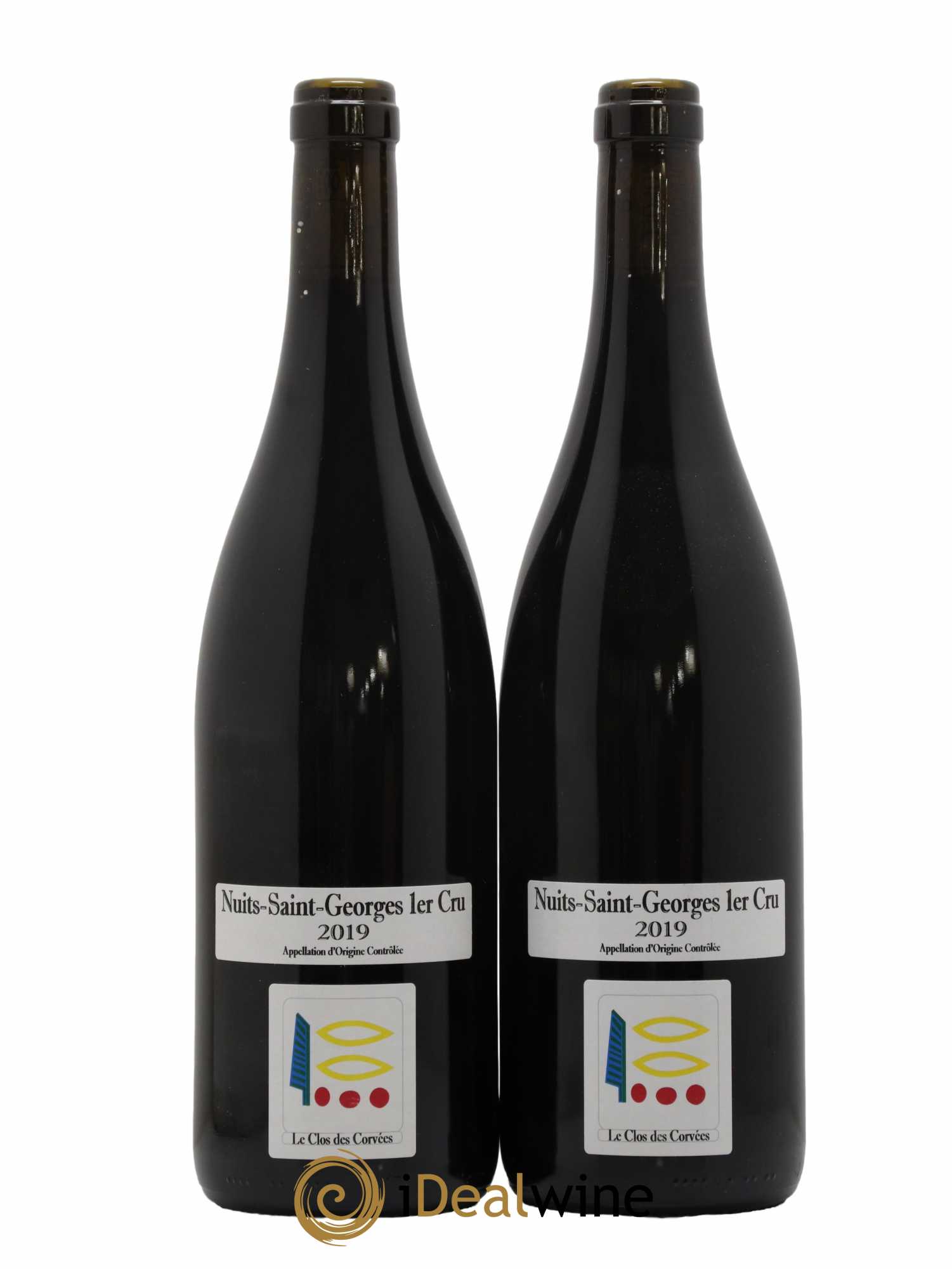 Nuits-Saint-Georges 1er Cru Le Clos des Corvées Prieuré Roch 2019 - Lot de 2 bouteilles - 0
