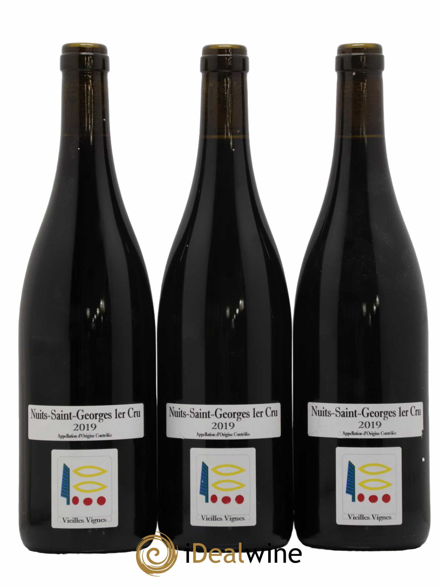 Nuits-Saint-Georges 1er Cru Vieilles Vignes Prieuré Roch 2019 - Lot de 3 bouteilles - 0