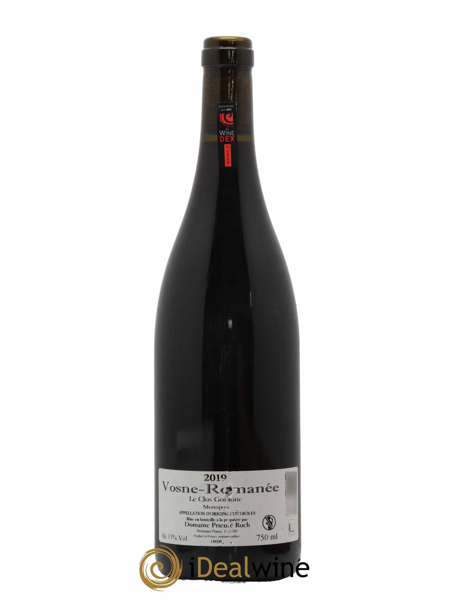 Vosne-Romanée Le Clos Goillotte Prieuré Roch 2019 - Lot de 1 bouteille - 1