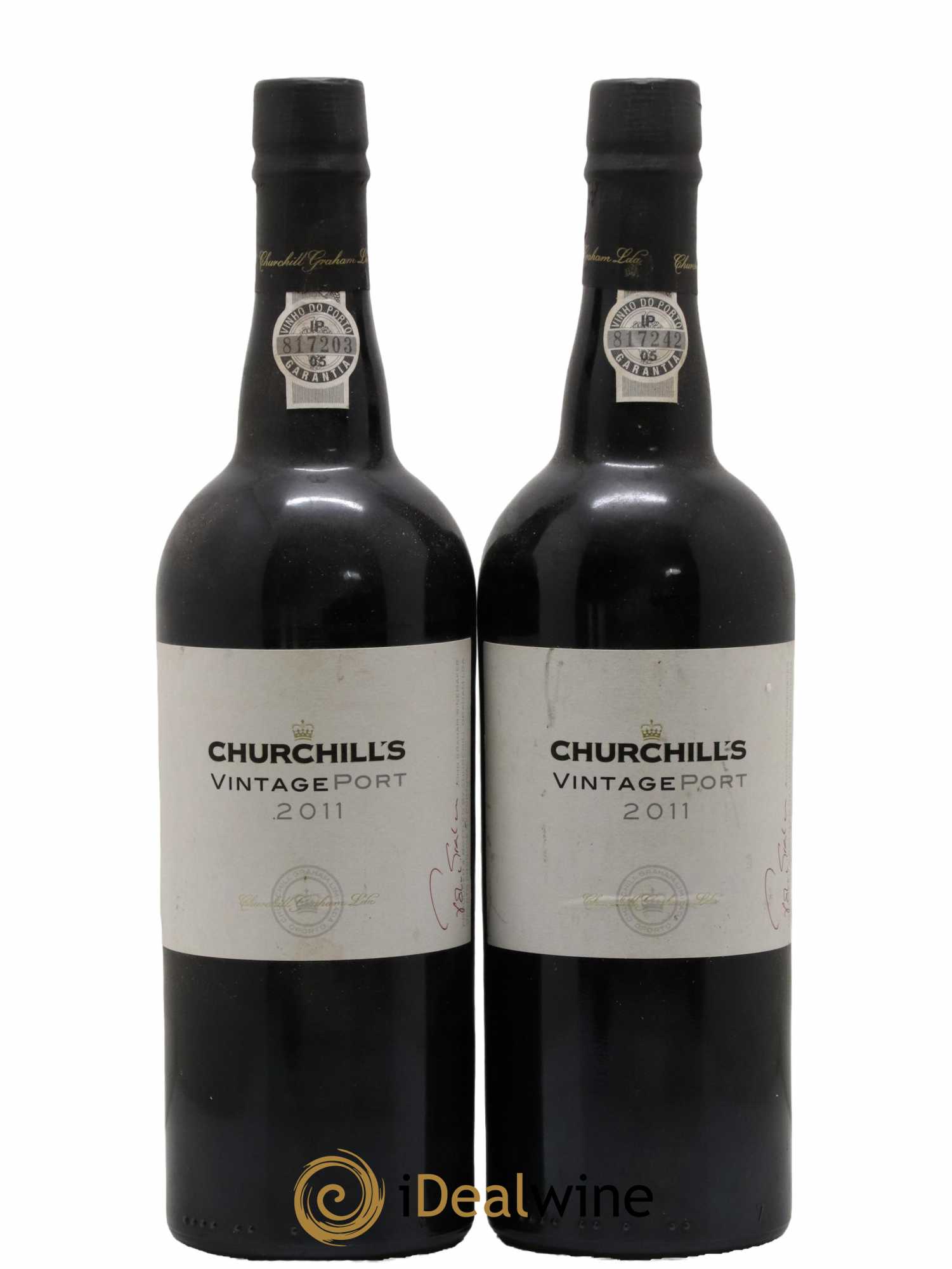 Porto Churchill's Vintageport 2011 - Lot de 2 bouteilles - 0