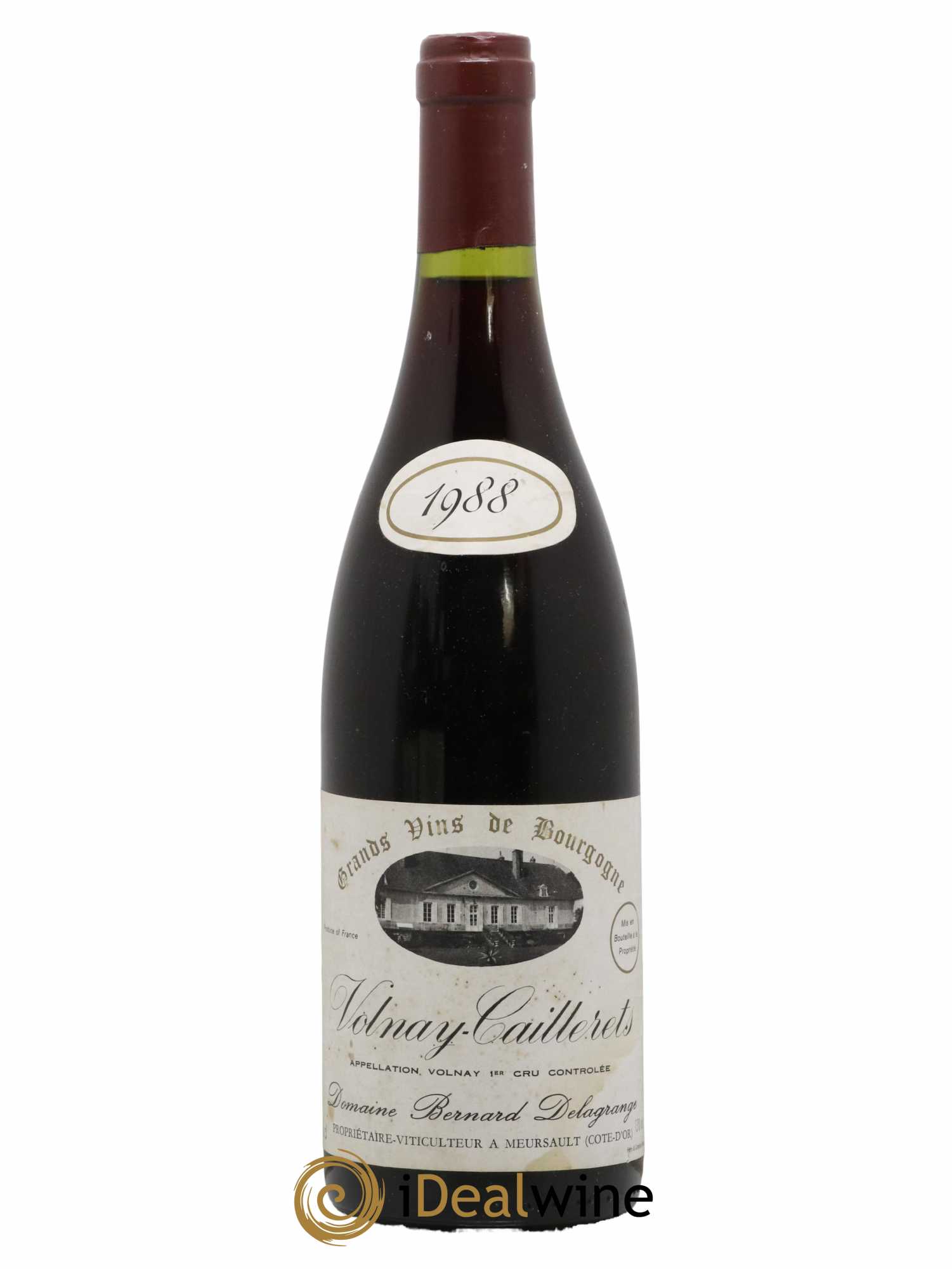 Volnay 1er Cru Caillerets Domaine Bernard Delagrange 1988 - Lot de 1 bouteille - 0