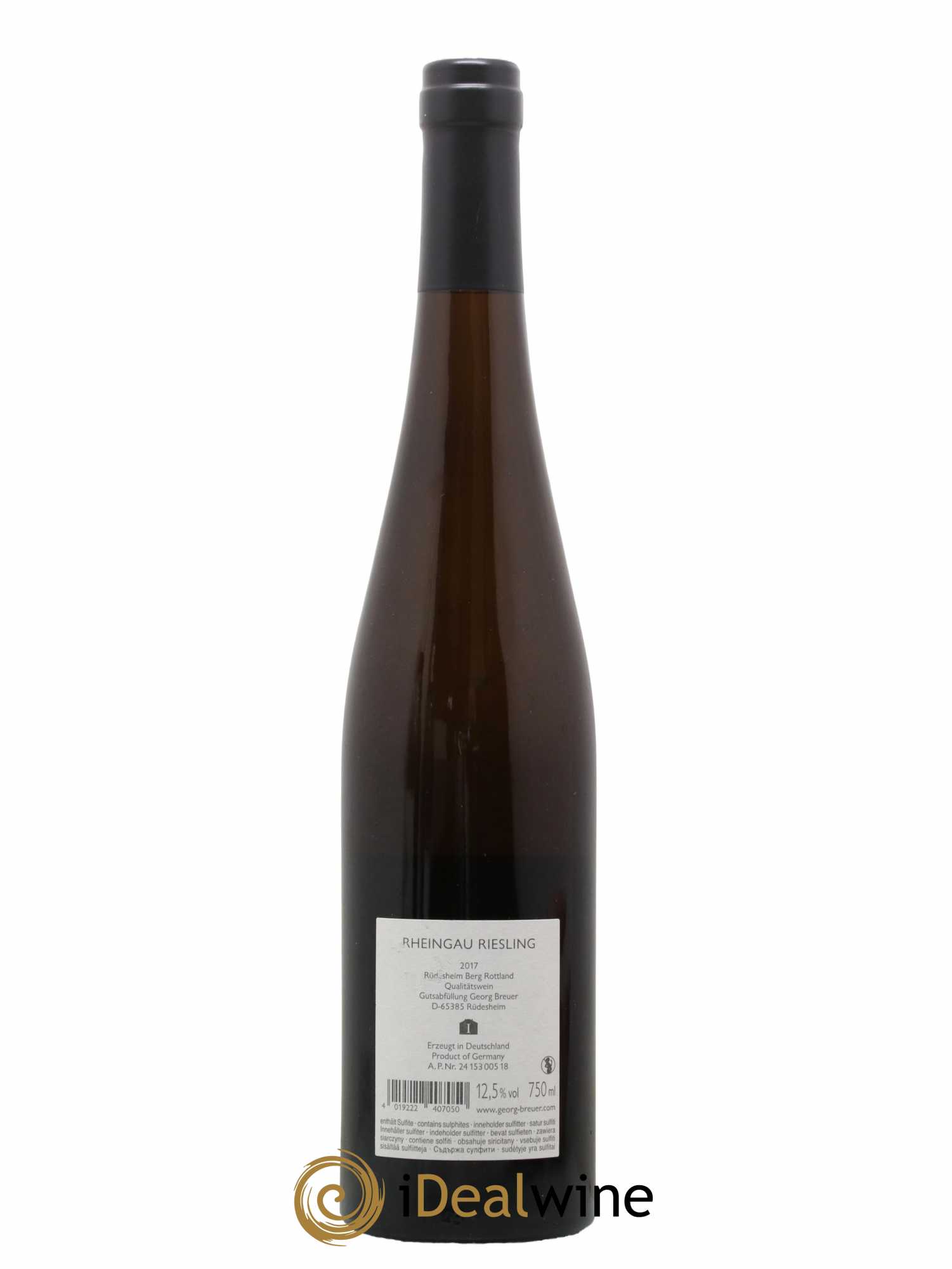 Riesling Georg Breuer Berg Rottland Rüdesheim Georg Breuer 2017 - Posten von 1 Flasche - 1