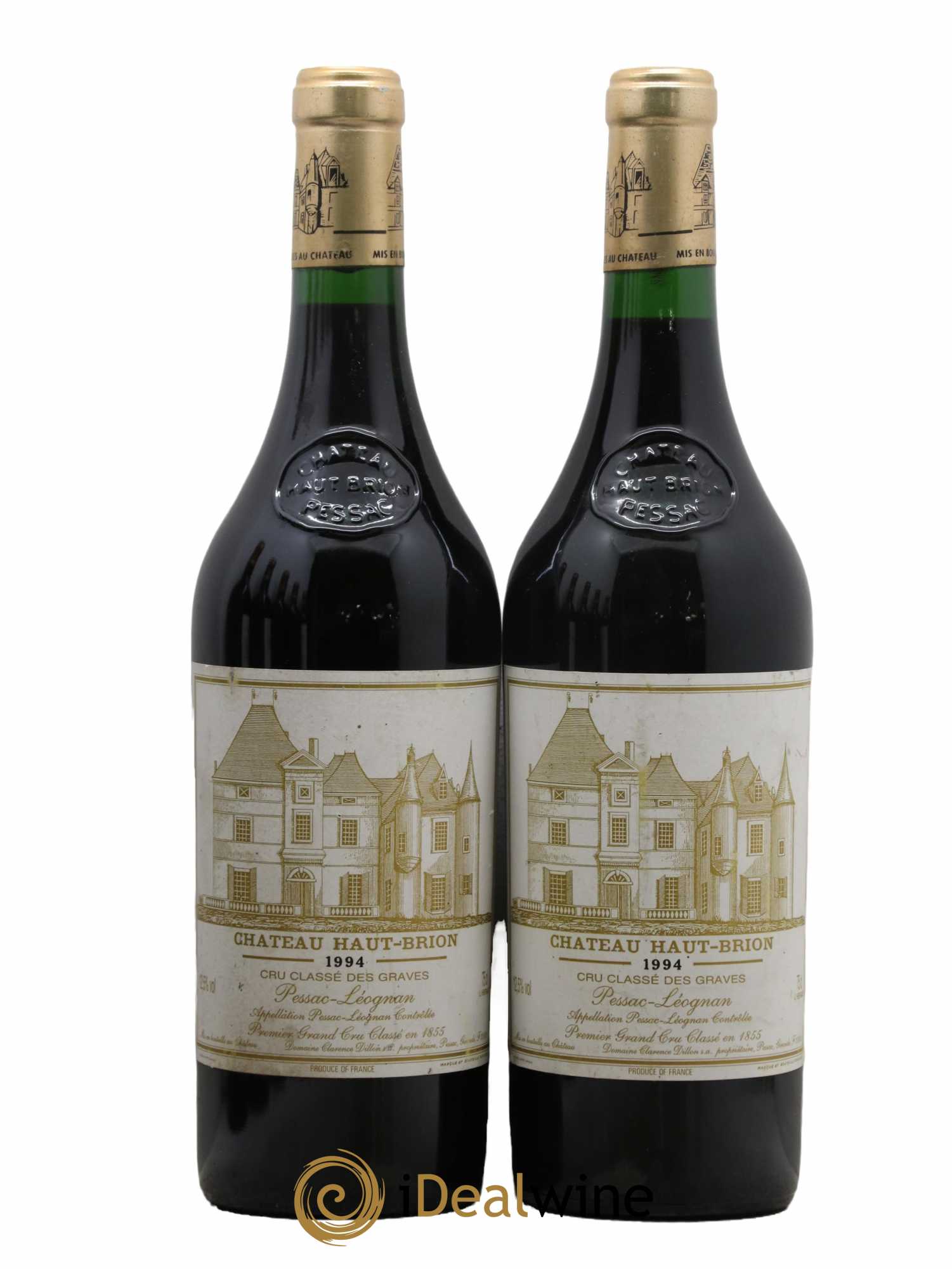 Château Haut Brion 1er Grand Cru Classé 1994 - Lot de 2 bouteilles - 0