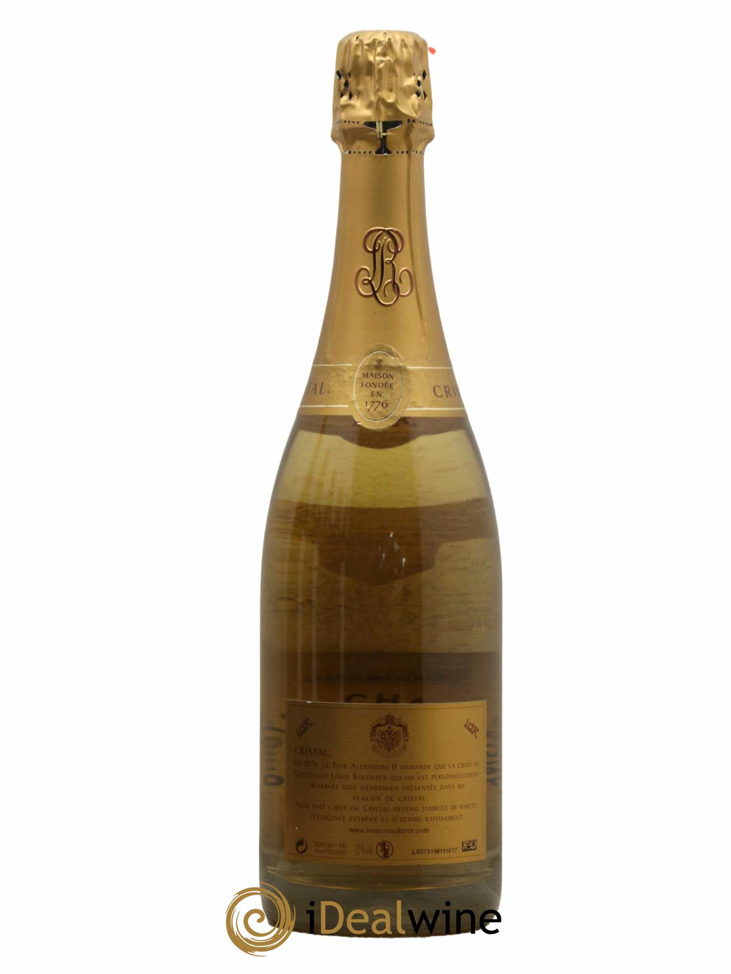 Cristal Louis Roederer 2002 - Lot de 1 bouteille - 1
