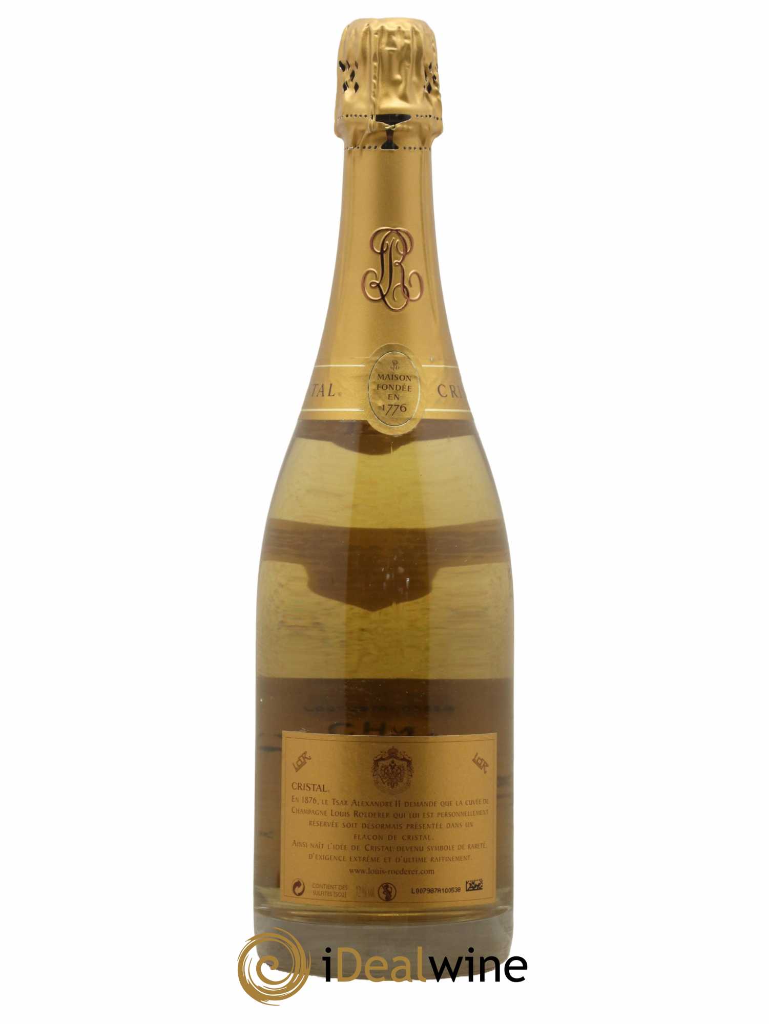 Cristal Louis Roederer 2004 - Lot de 1 bouteille - 1