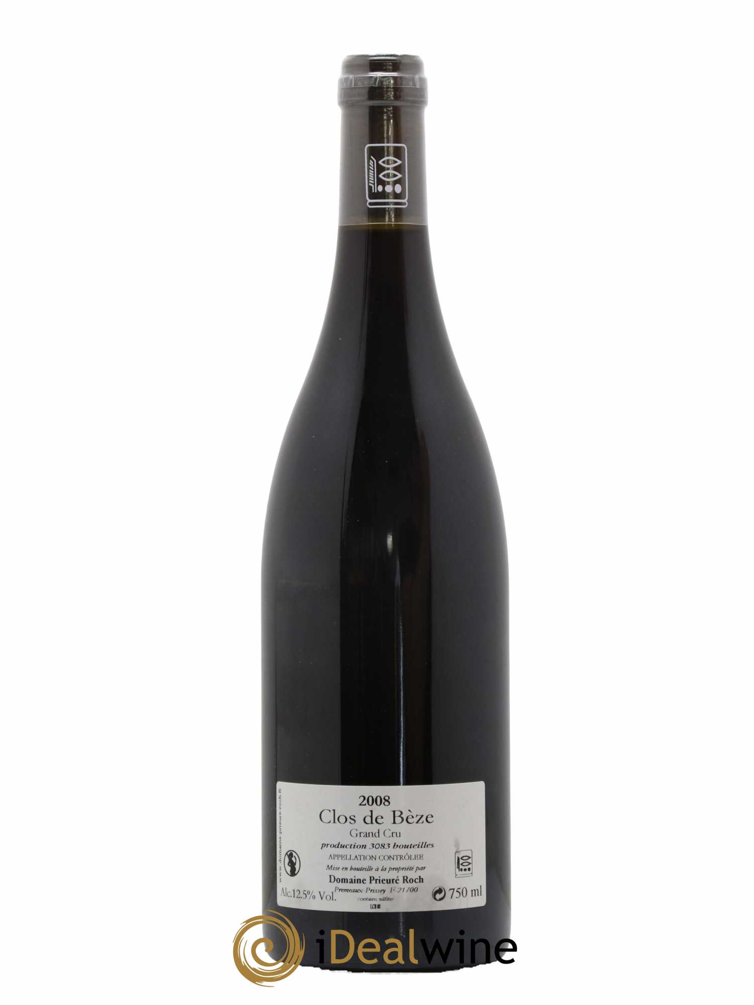 Chambertin Clos de Bèze Grand Cru Prieuré Roch 2008 - Lot of 1 bottle - 1