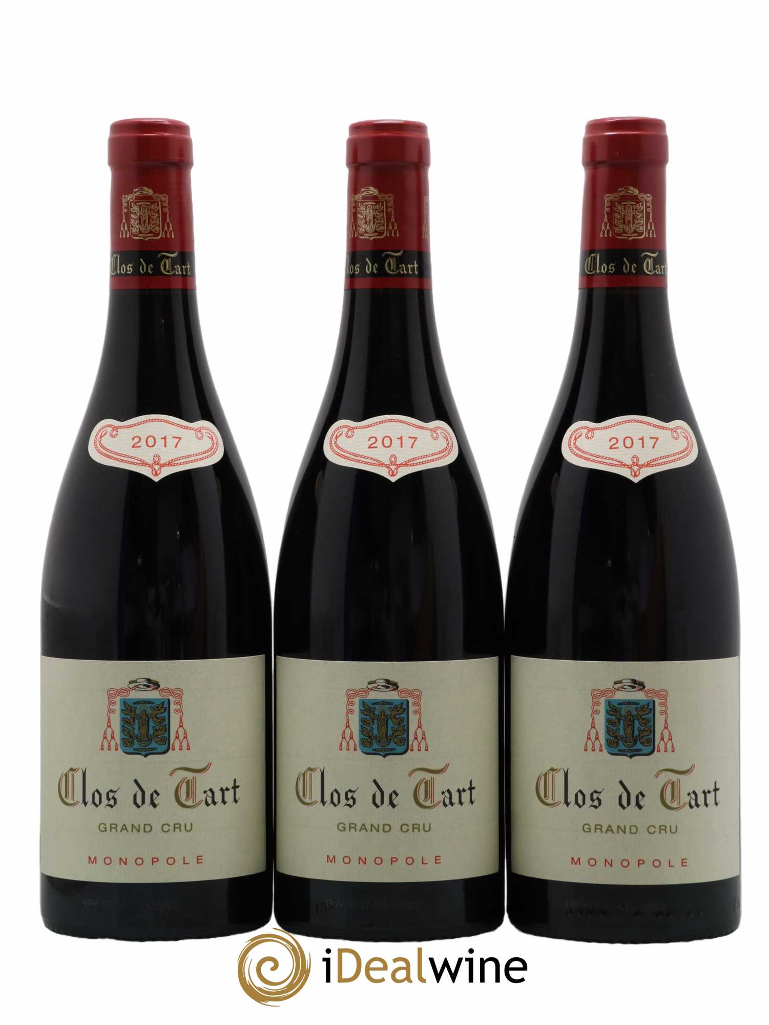Clos de Tart Grand Cru Clos de Tart 2017 - Lot de 3 bouteilles - 0