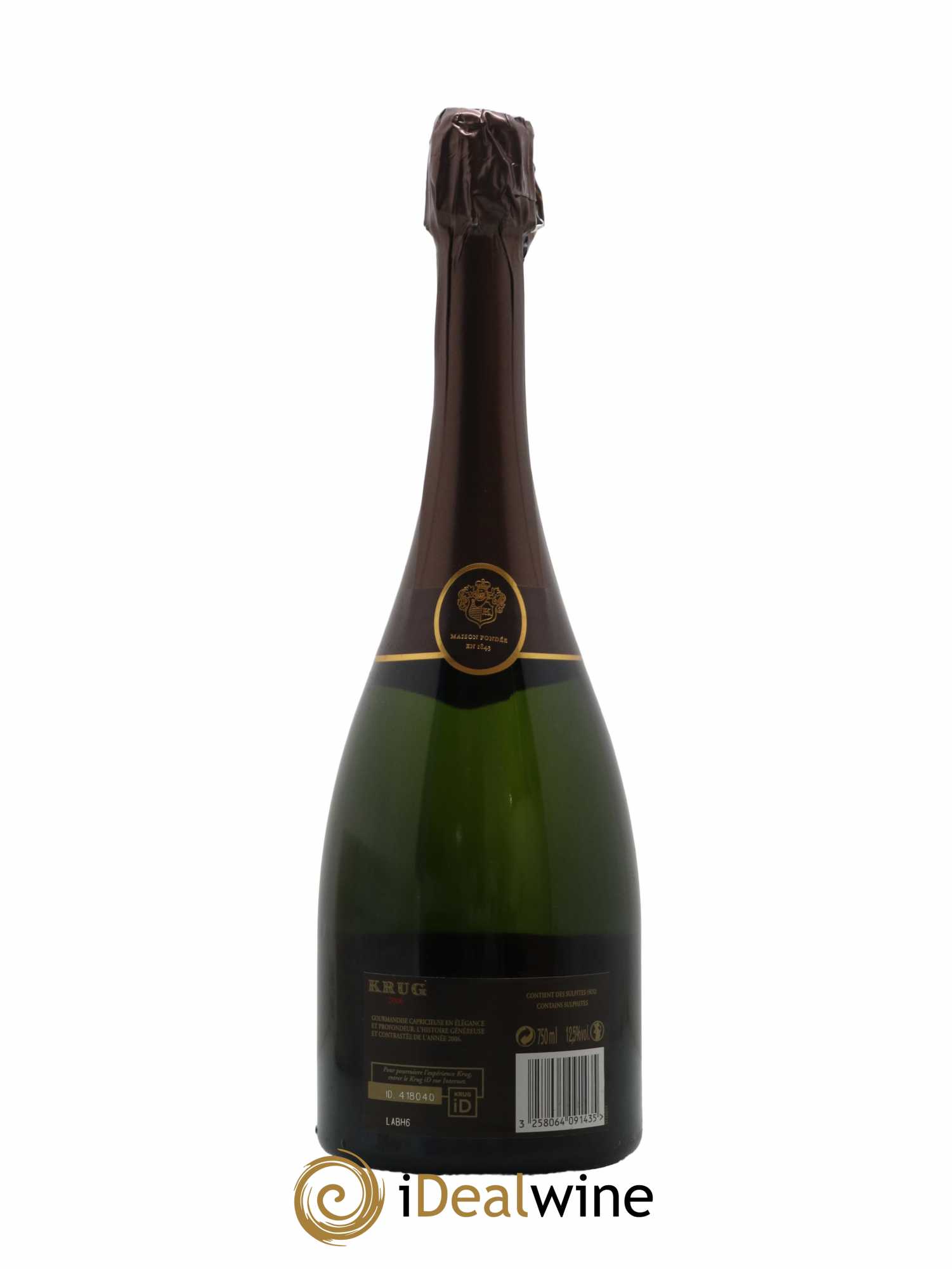 Vintage Krug 2006 - Lot de 1 bouteille - 2
