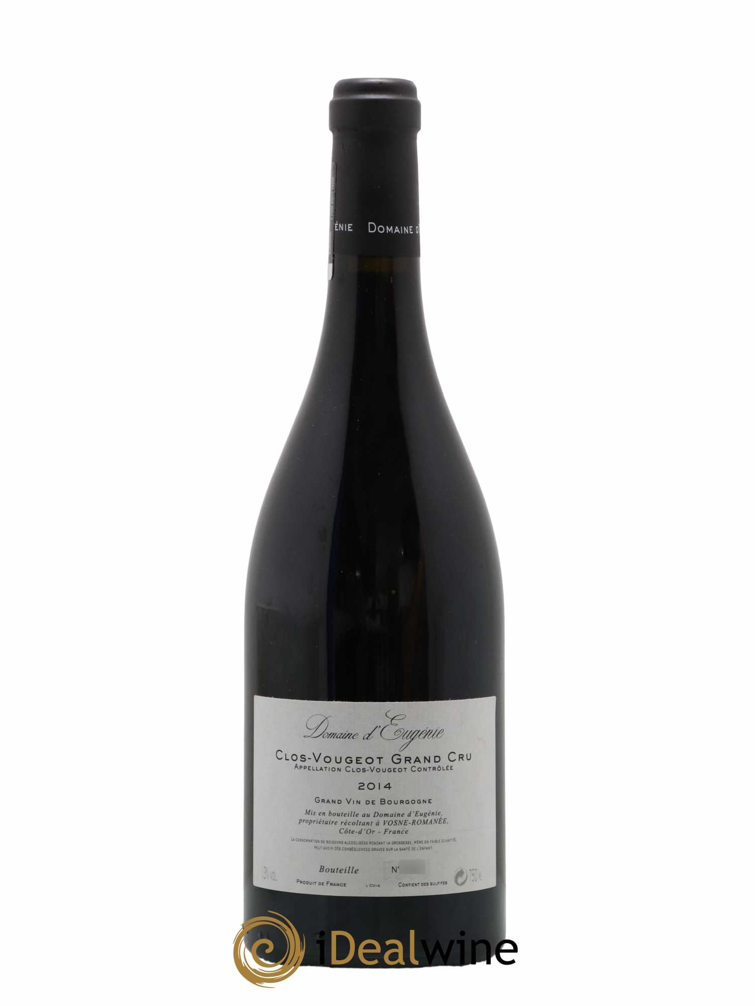 Clos de Vougeot Grand Cru Domaine René Engel - Domaine Eugénie 2014 - Lot de 1 bouteille - 1