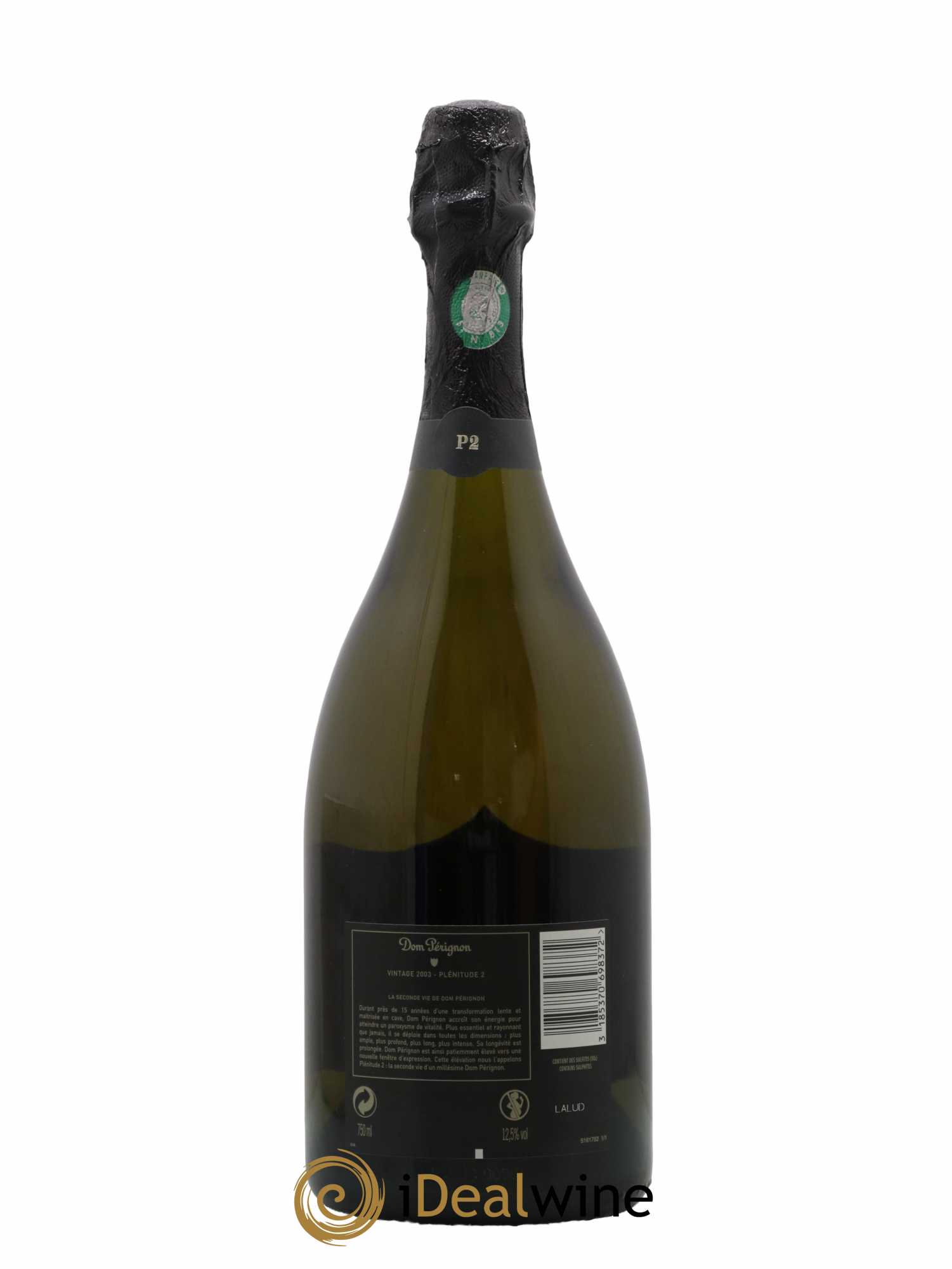 2eme Plénitude (P2) Dom Pérignon 2003 - Lot of 1 bottle - 1