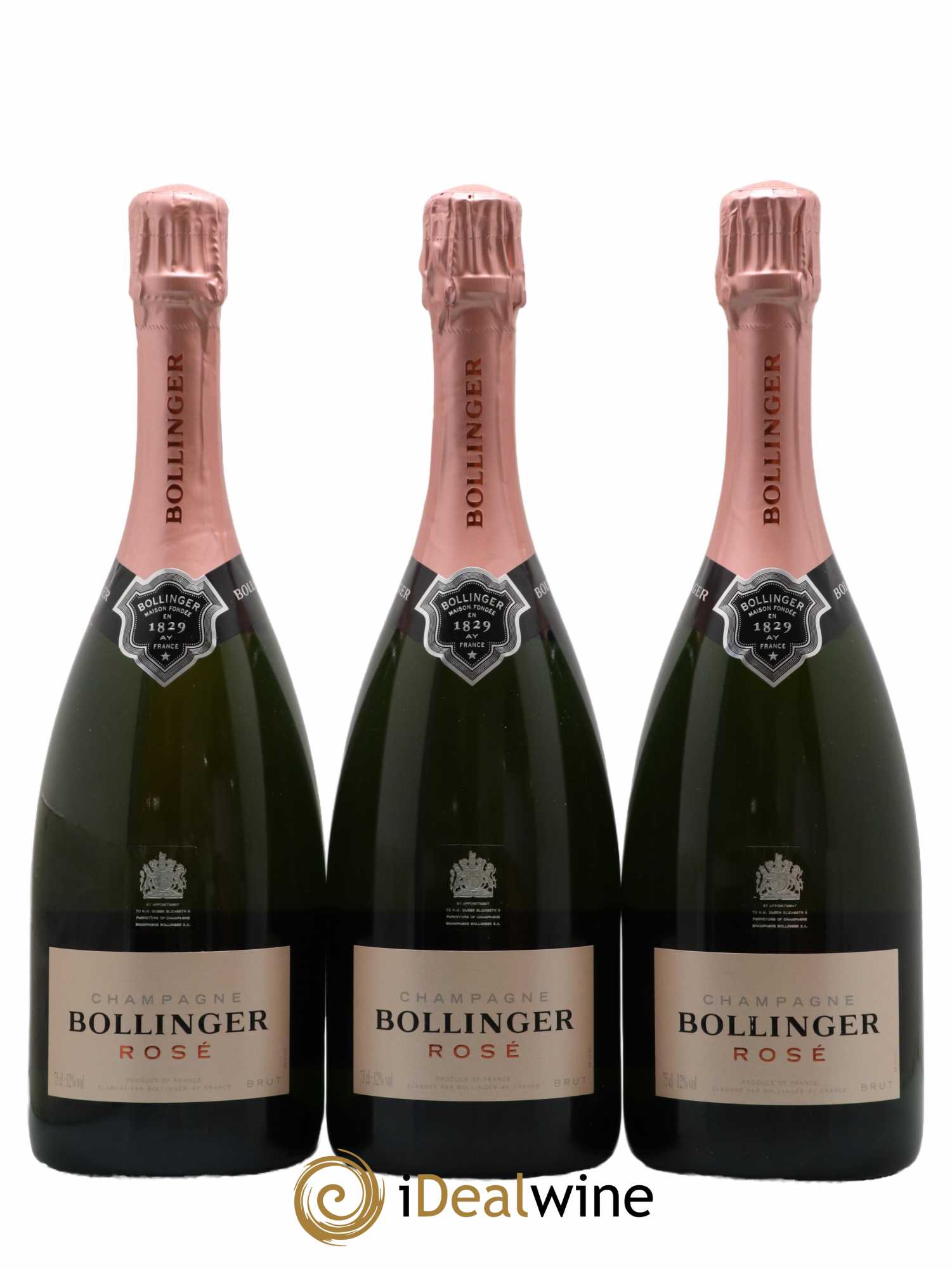 Rosé Brut Bollinger - Lot de 3 bouteilles - 0