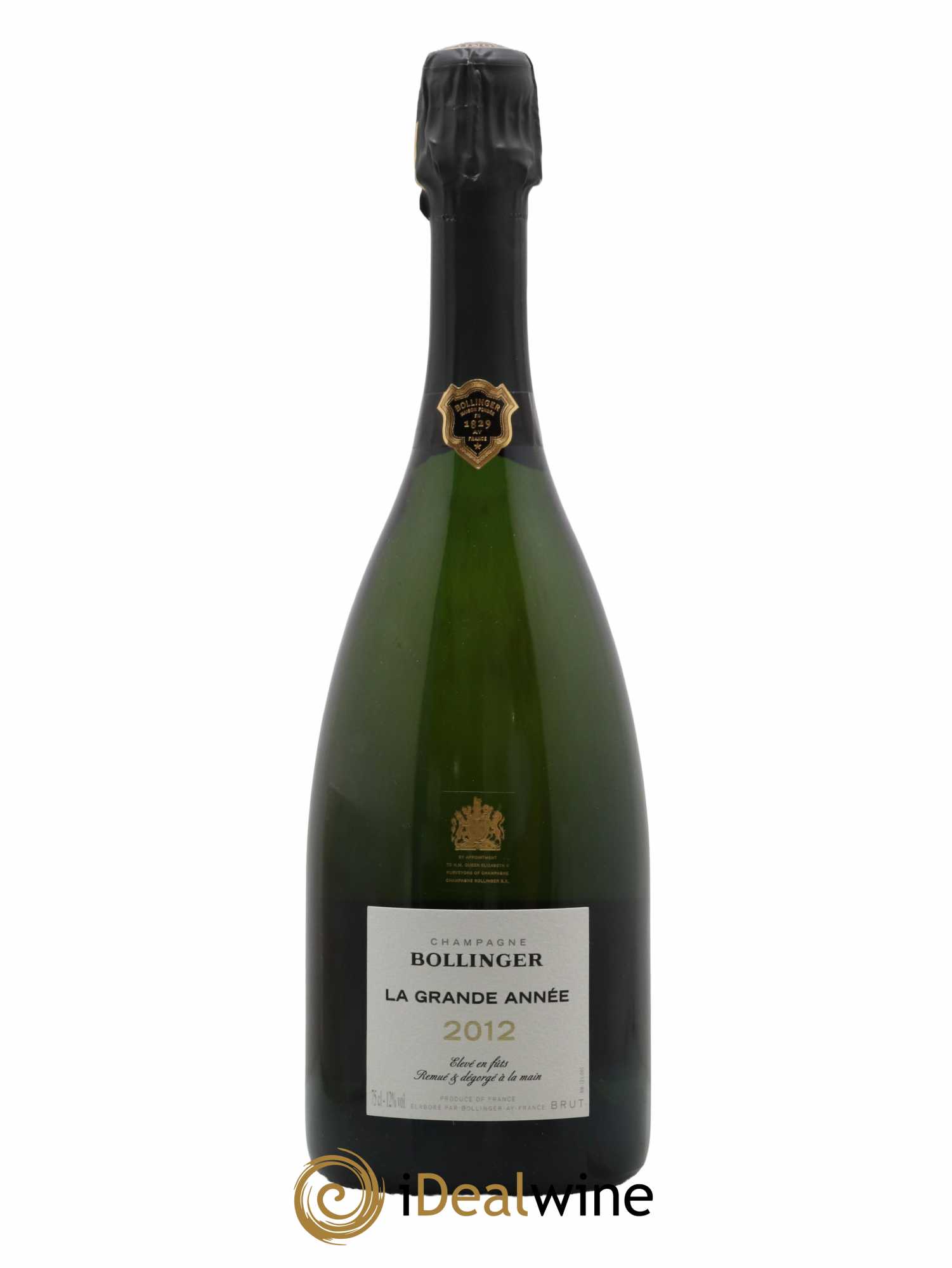 La Grande Année Brut Bollinger 2012 - Lot de 1 bouteille - 0