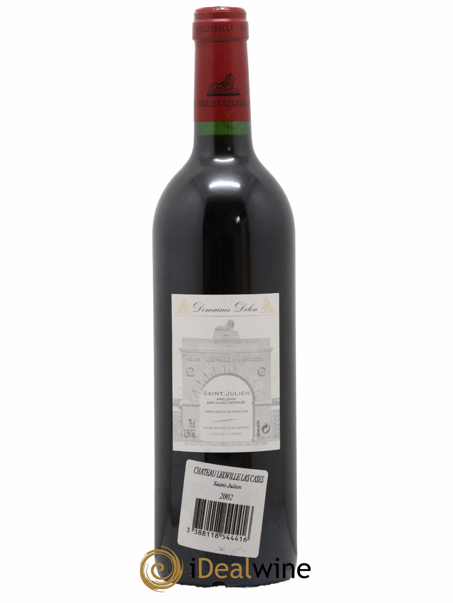 Château Léoville Las Cases 2ème Grand Cru Classé 2002 - Lot de 1 bouteille - 1