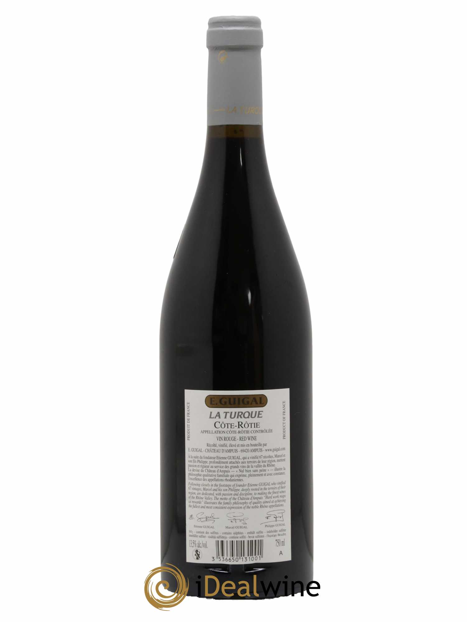 Côte-Rôtie La Turque Guigal 2013 - Lot de 1 bouteille - 1