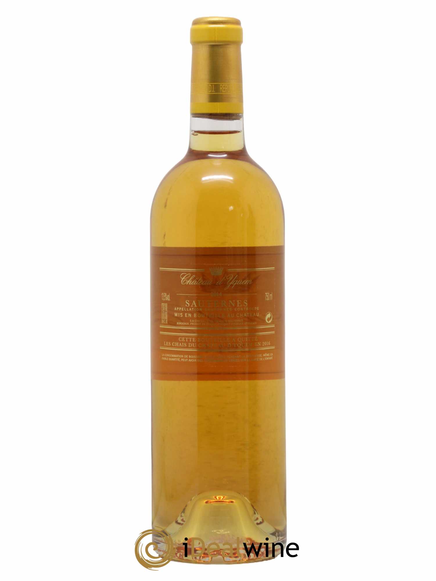 Château d' Yquem 1er Cru Classé Supérieur 2014 - Lot of 1 bottle - 1