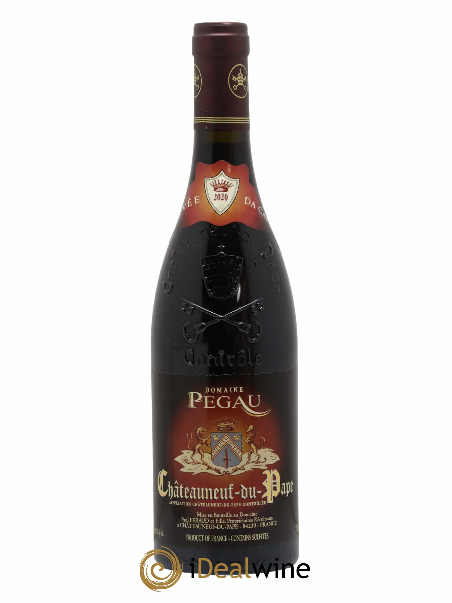 Châteauneuf-du-Pape Domaine du Pégau Cuvée Da Capo Paul et Laurence Féraud 2020 - Lot de 1 bouteille - 0