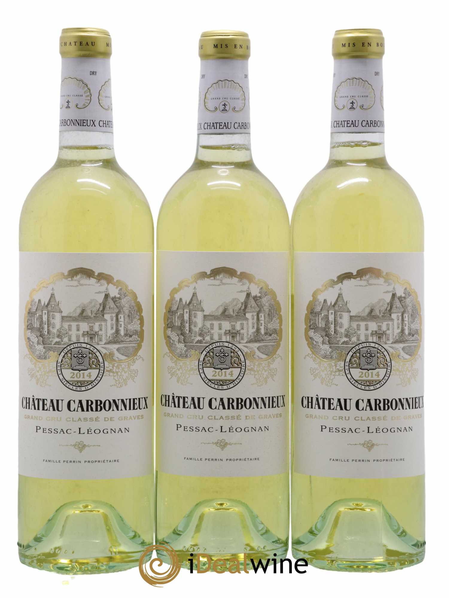 Château Carbonnieux Cru Classé de Graves 2014 - Lot de 6 bouteilles - 1