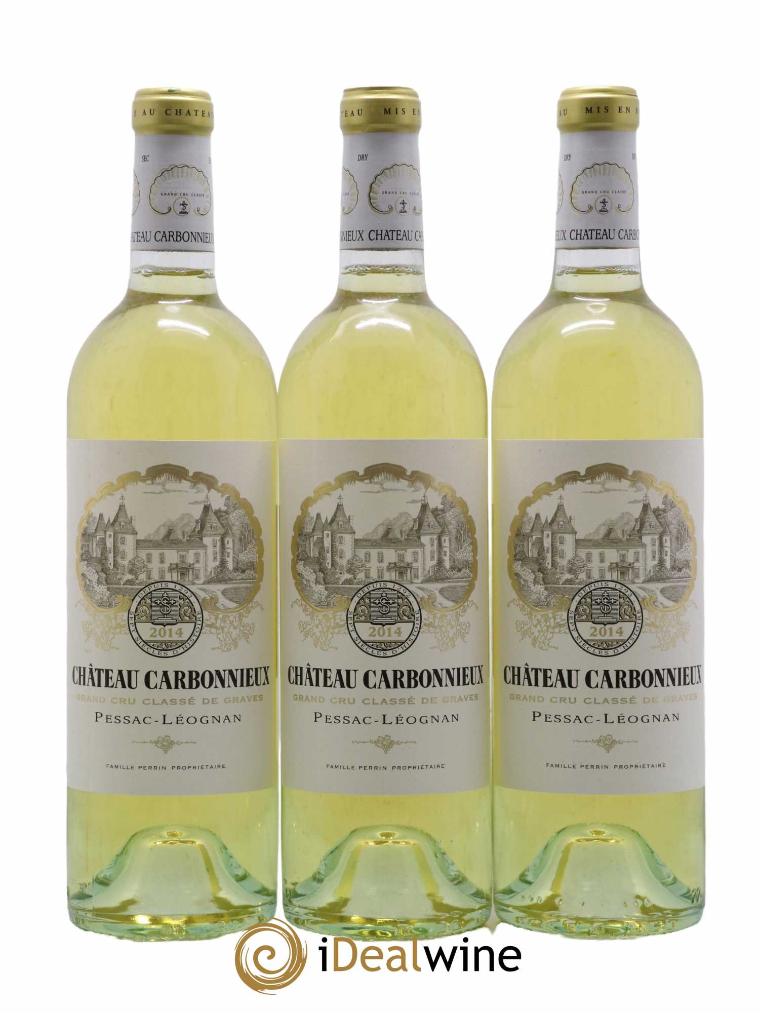 Château Carbonnieux Cru Classé de Graves 2014 - Lot de 6 bouteilles - 1