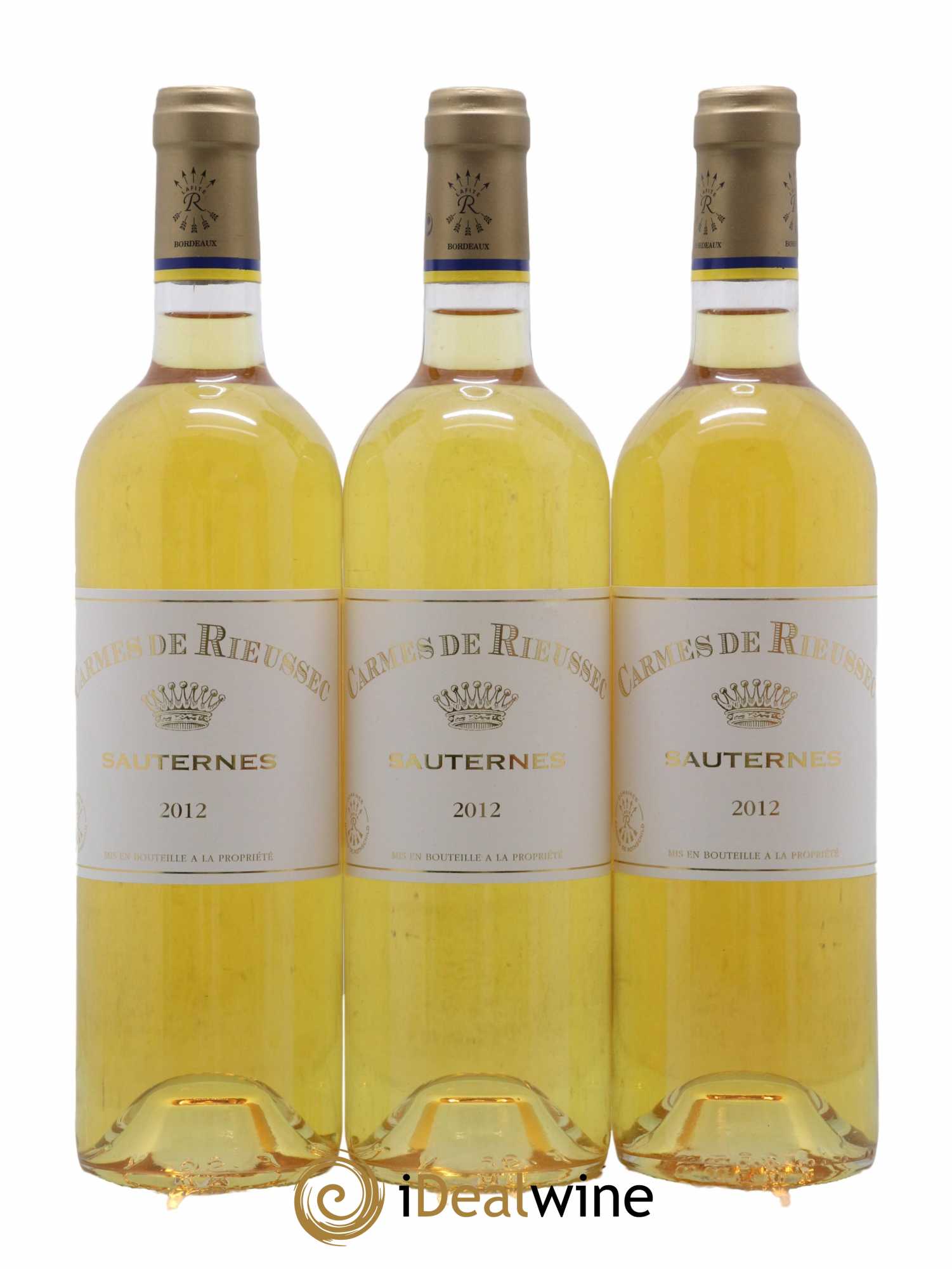 Carmes de Rieussec 2012 - Lot de 6 bouteilles - 2