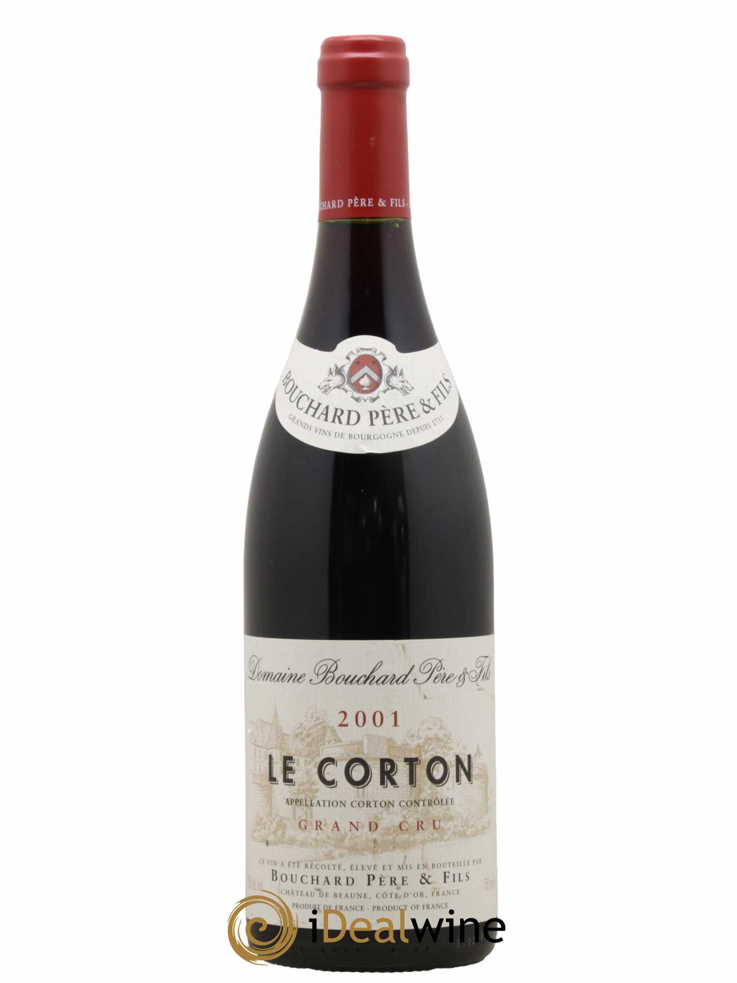 Corton Grand Cru Le Corton Bouchard Père & Fils 2001 - Lot de 1 bouteille - 0