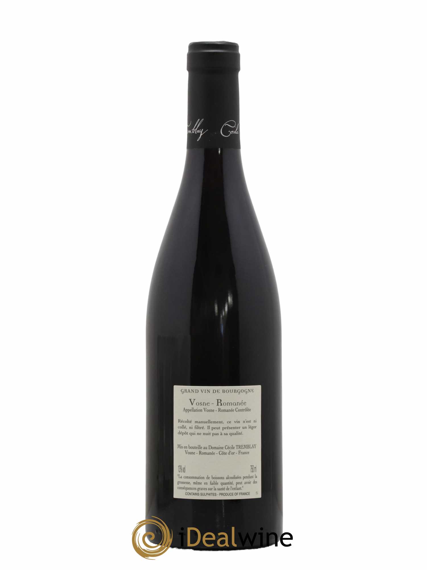 Vosne-Romanée Vieilles Vignes Cécile Tremblay 2017 - Lot de 1 bouteille - 1