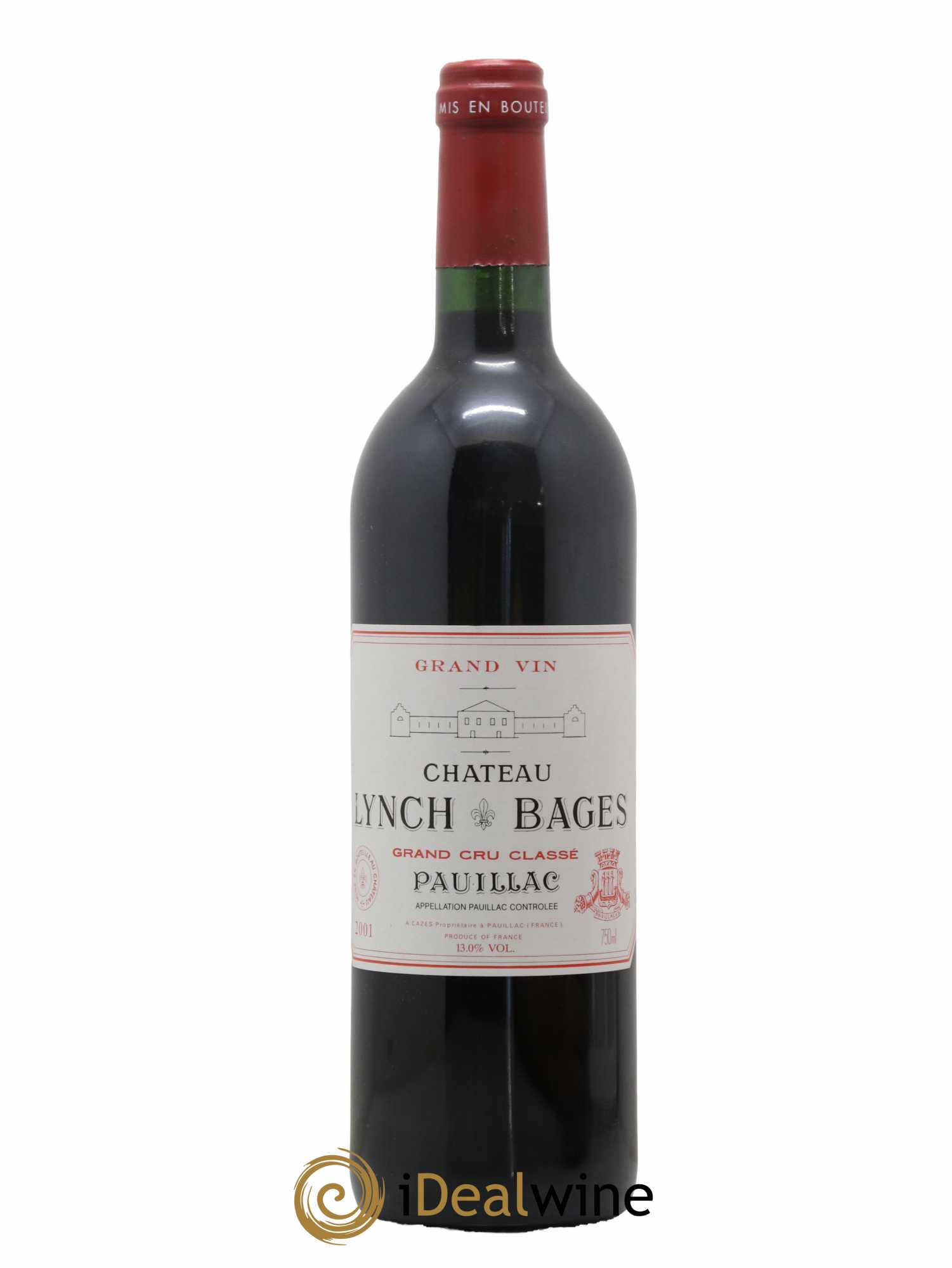 Château Lynch Bages 5ème Grand Cru Classé 2001 - Lot of 1 bottle - 0