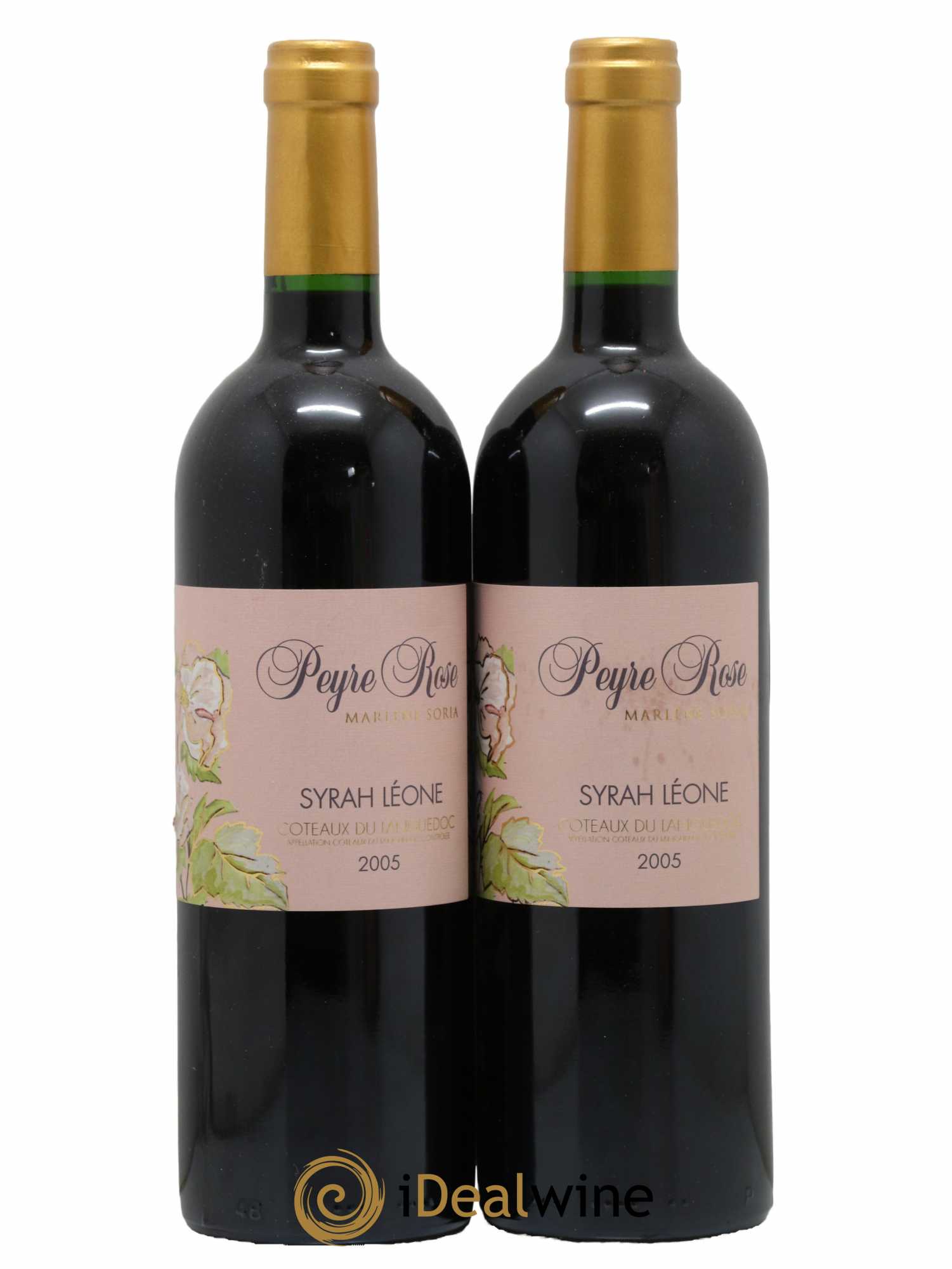 Coteaux du Languedoc Domaine Peyre Rose Belle Léone (anciennement Syrah Léone) Marlène Soria 2005 - Lot de 2 bouteilles - 0