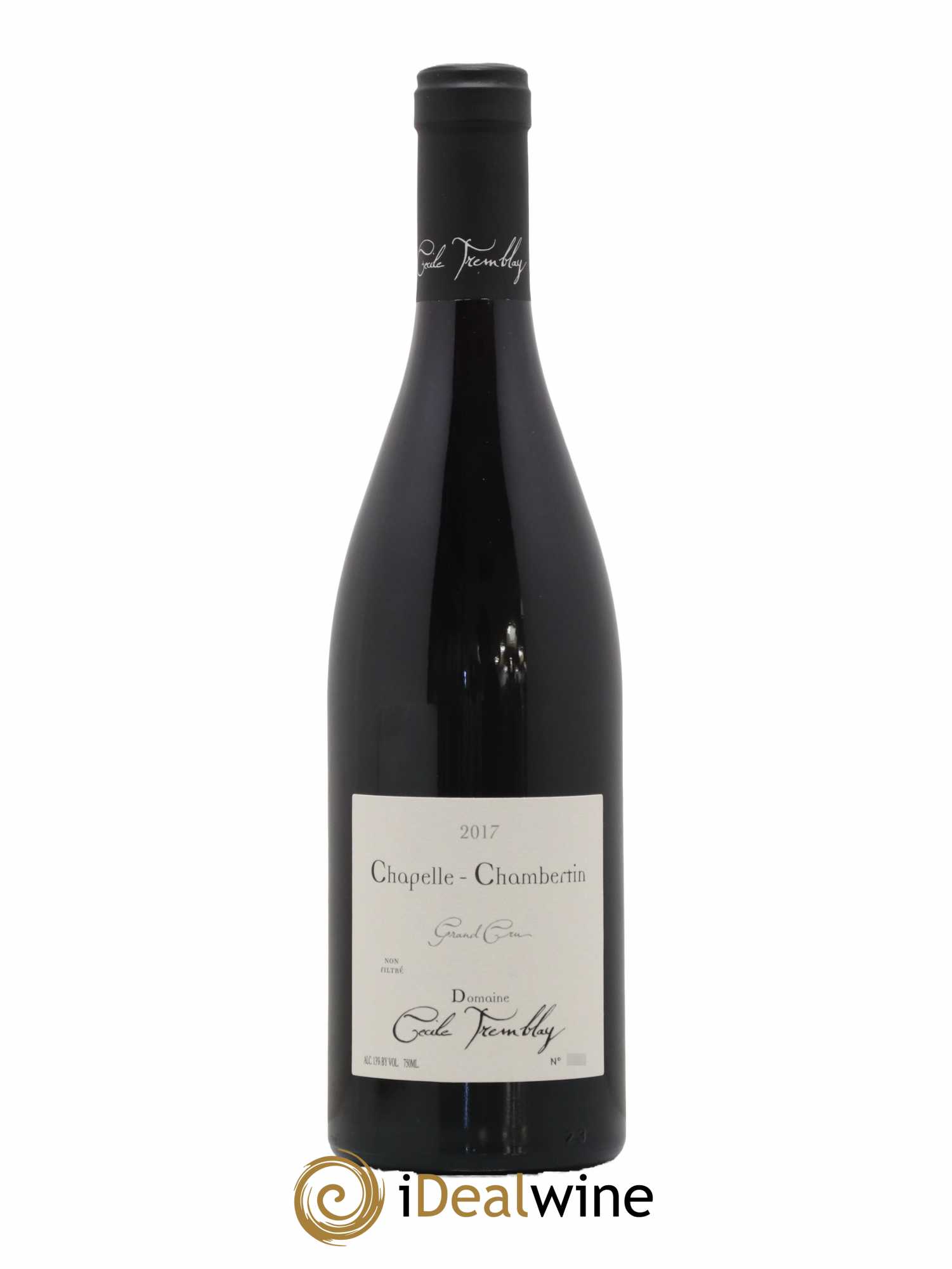 Chapelle-Chambertin Grand Cru Cécile Tremblay 2017 - Lot de 1 bouteille - 0