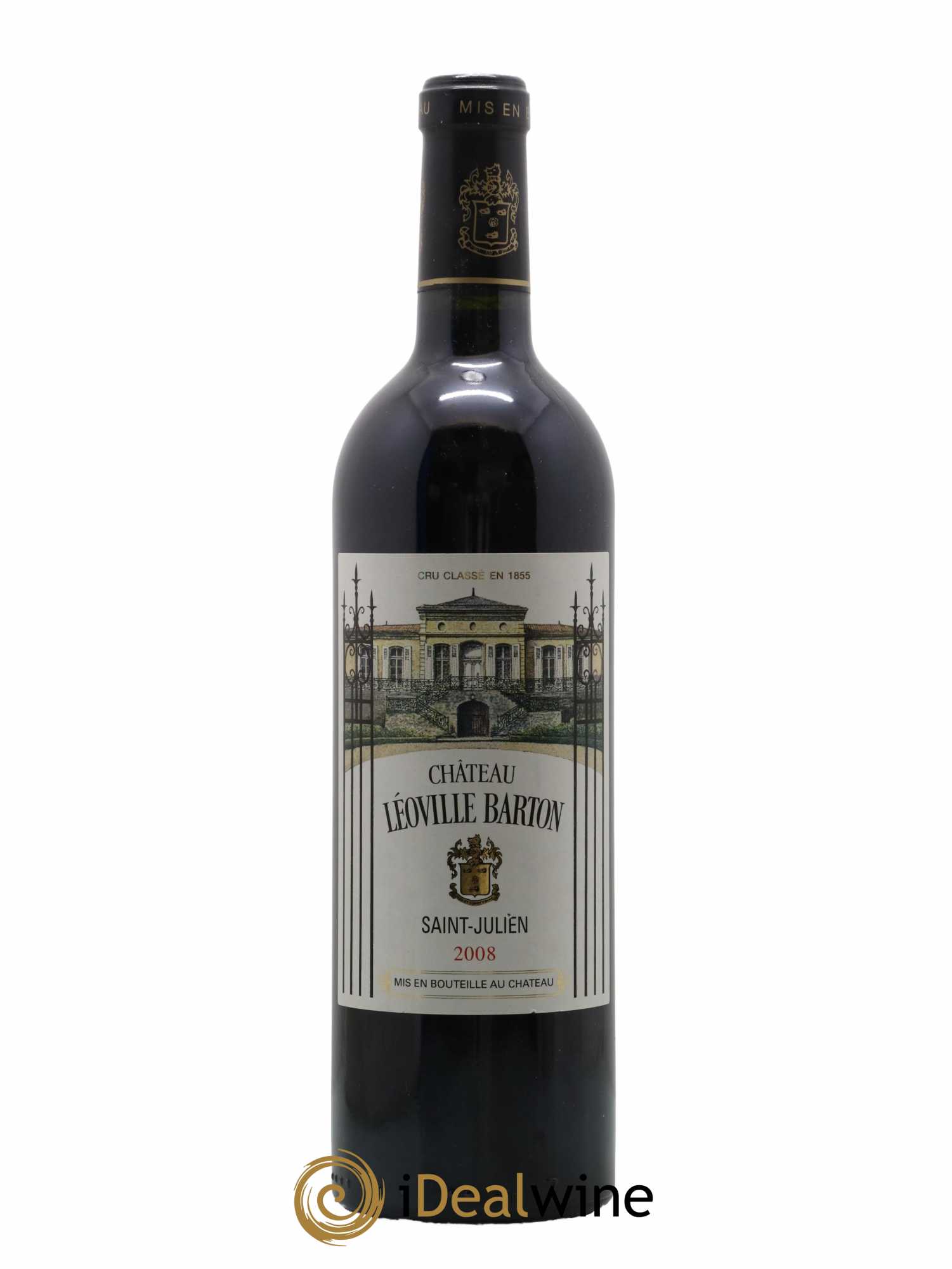 Château Léoville Barton 2ème Grand Cru Classé 2008 - Lot de 1 bouteille - 0