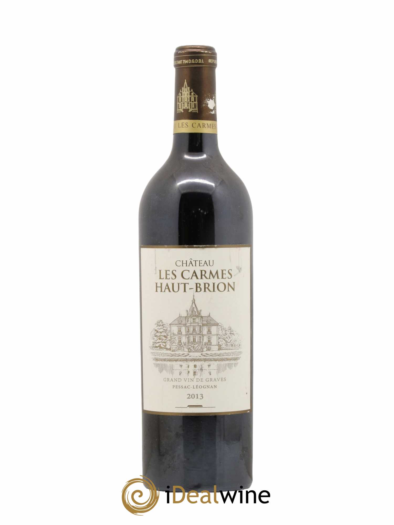 Château Les Carmes Haut-Brion 2013 - Lot de 1 bouteille - 0