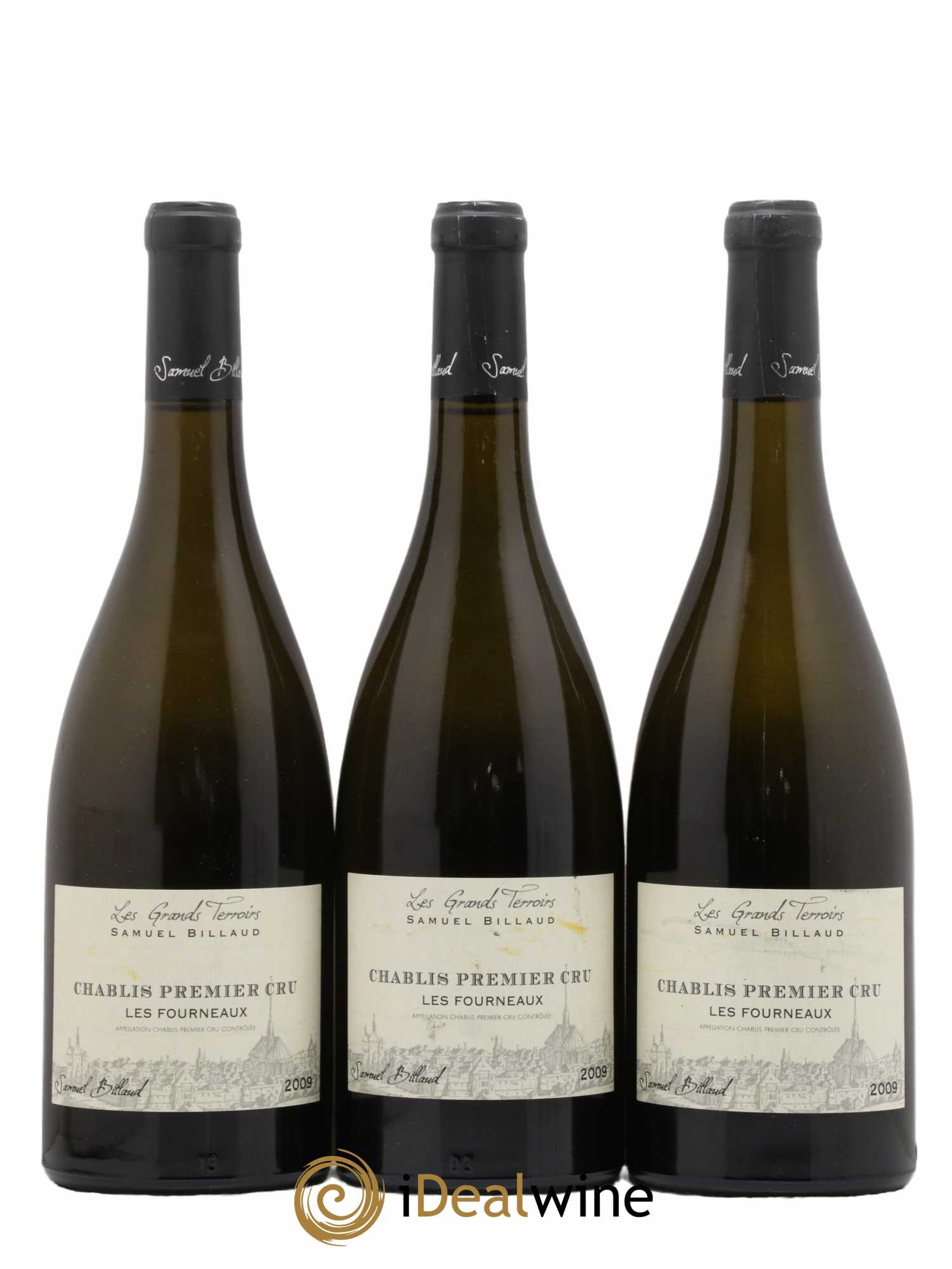 Chablis 1er Cru Les Fourneaux Samuel Billaud 2009 - Lot de 3 bouteilles - 0