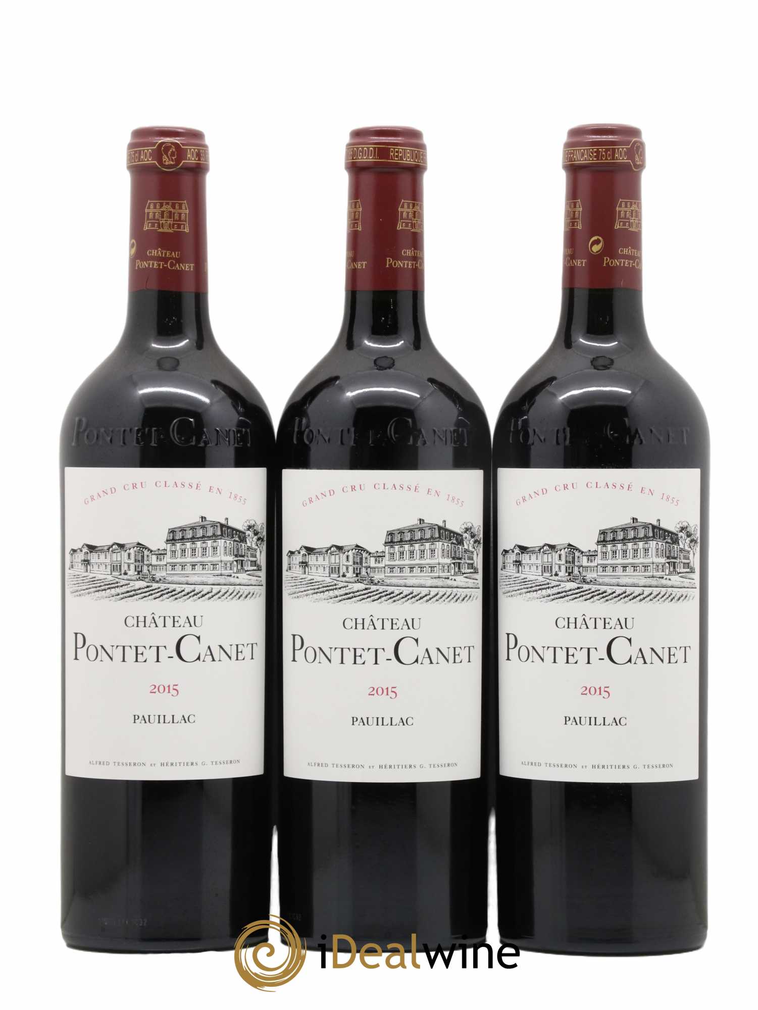 Château Pontet Canet 5ème Grand Cru Classé 2015 - Lot of 6 bottles - 2