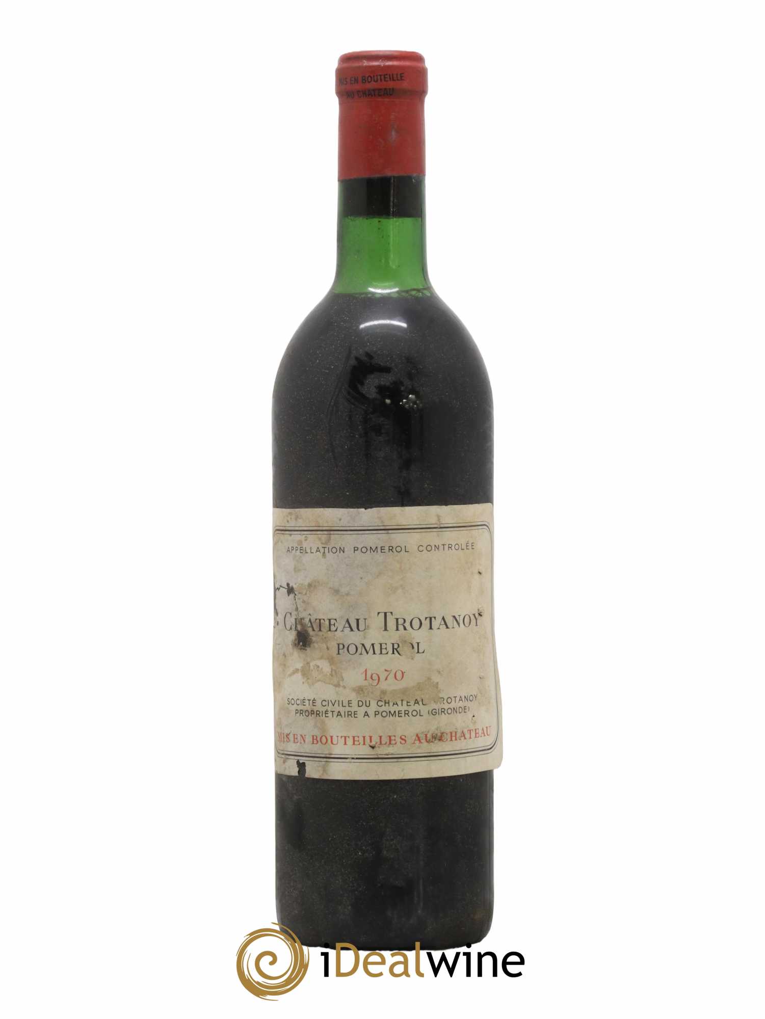 Château Trotanoy 1970 - Lot de 1 bouteille - 0