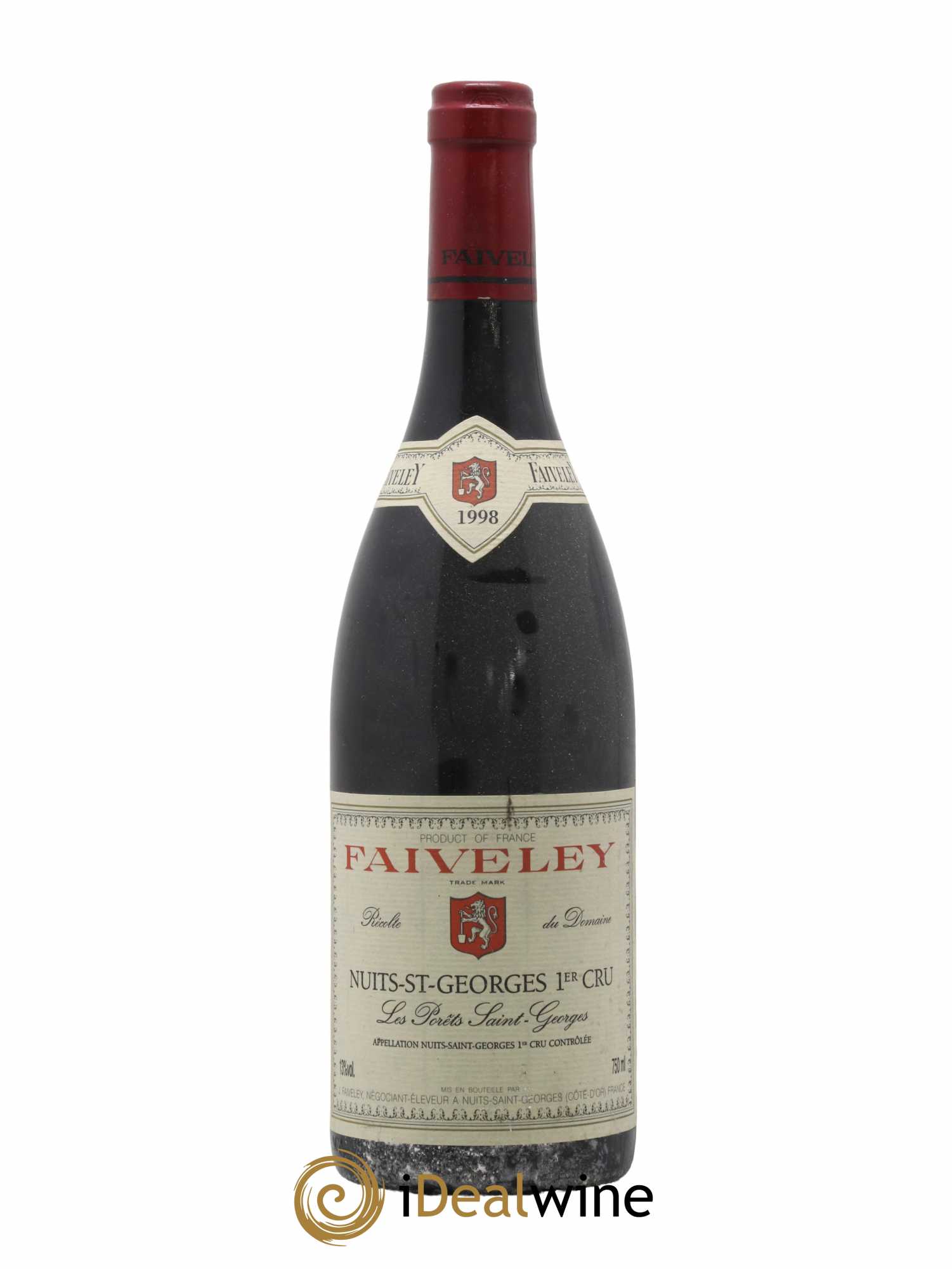 Nuits-Saint-Georges 1er Cru Les Porêts Saint-Georges Faiveley 1998 - Lot de 1 bouteille - 0
