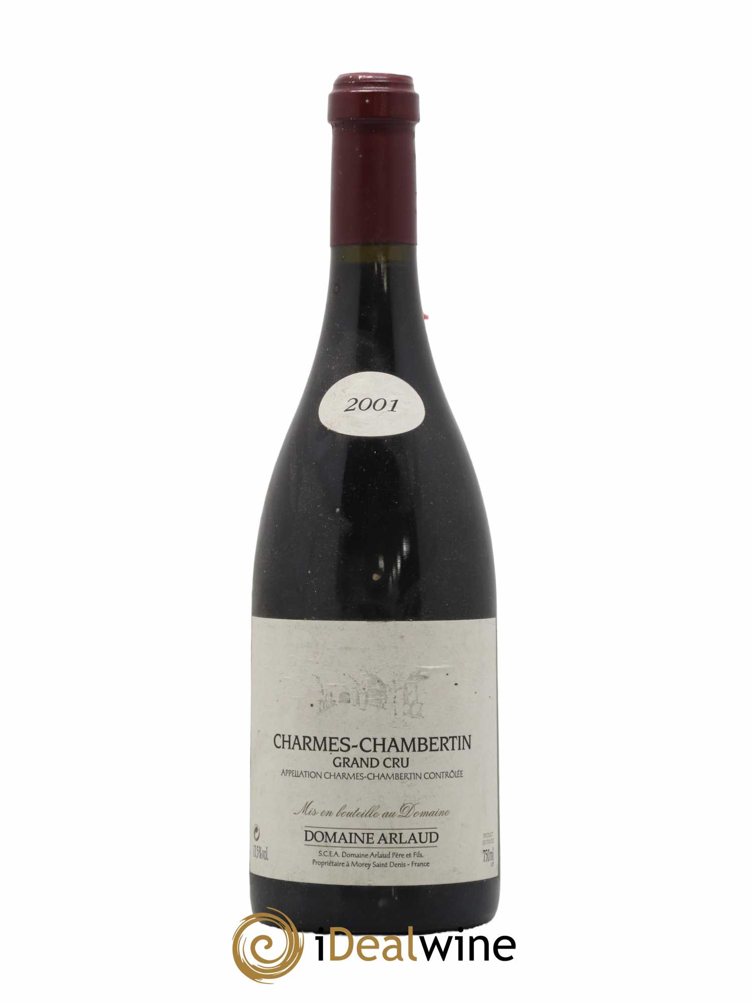 Charmes-Chambertin Grand Cru Arlaud 2001 - Lot de 1 bouteille - 0