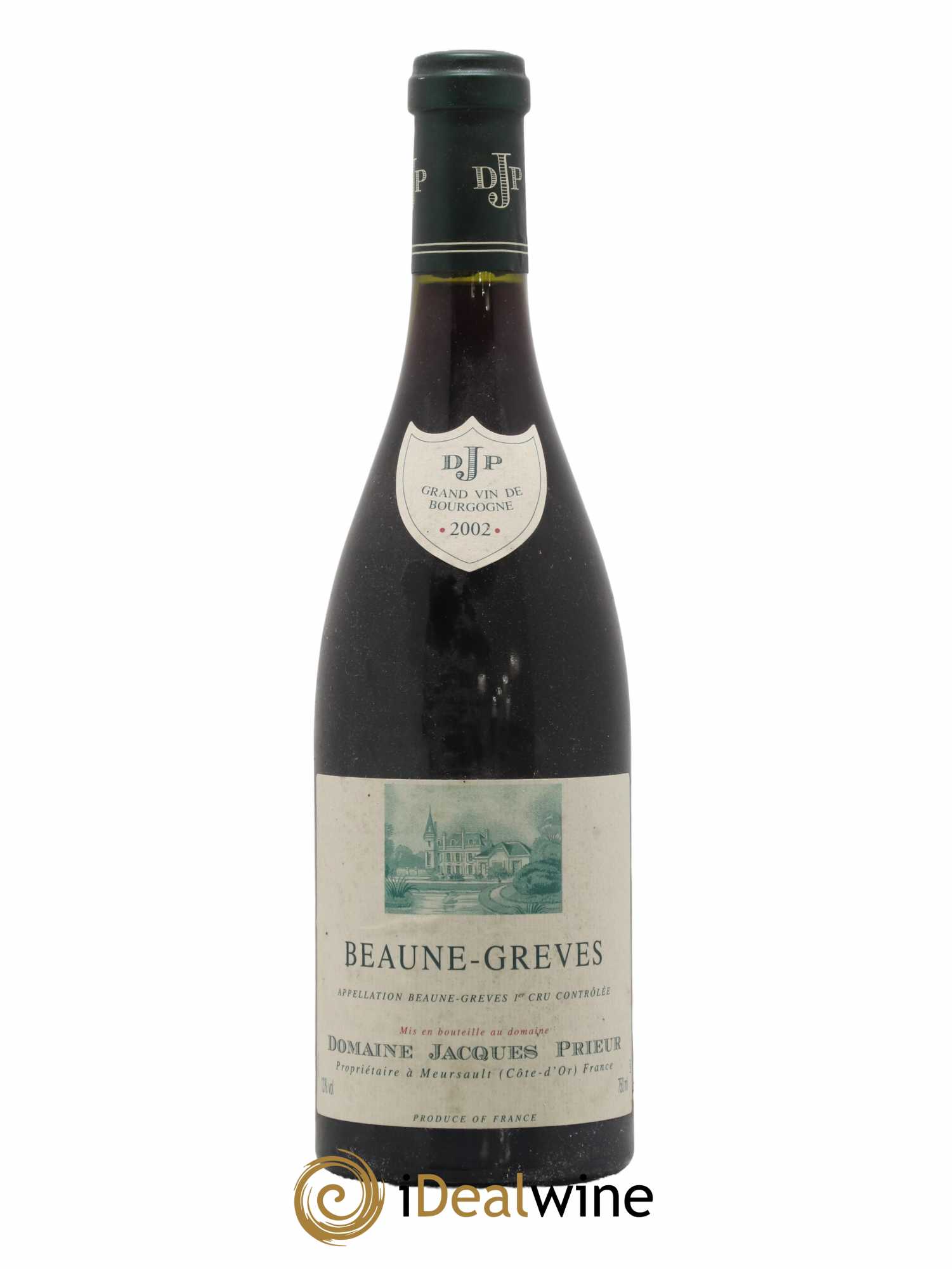 Beaune 1er Cru Grèves Jacques Prieur (Domaine) 2002 - Lot de 1 bouteille - 0