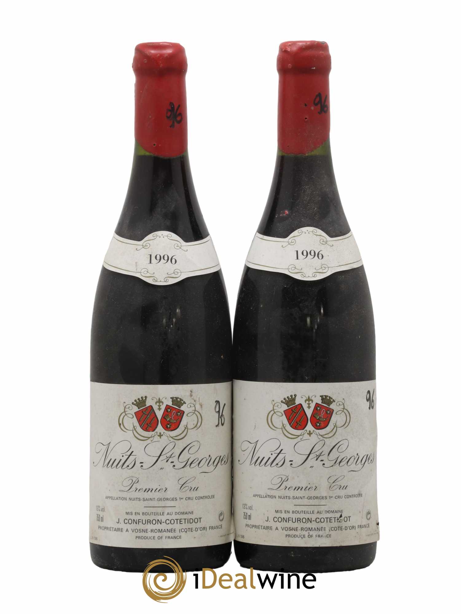 Nuits-Saint-Georges 1er Cru Confuron-Cotetidot 1996 - Lot de 2 bouteilles - 0
