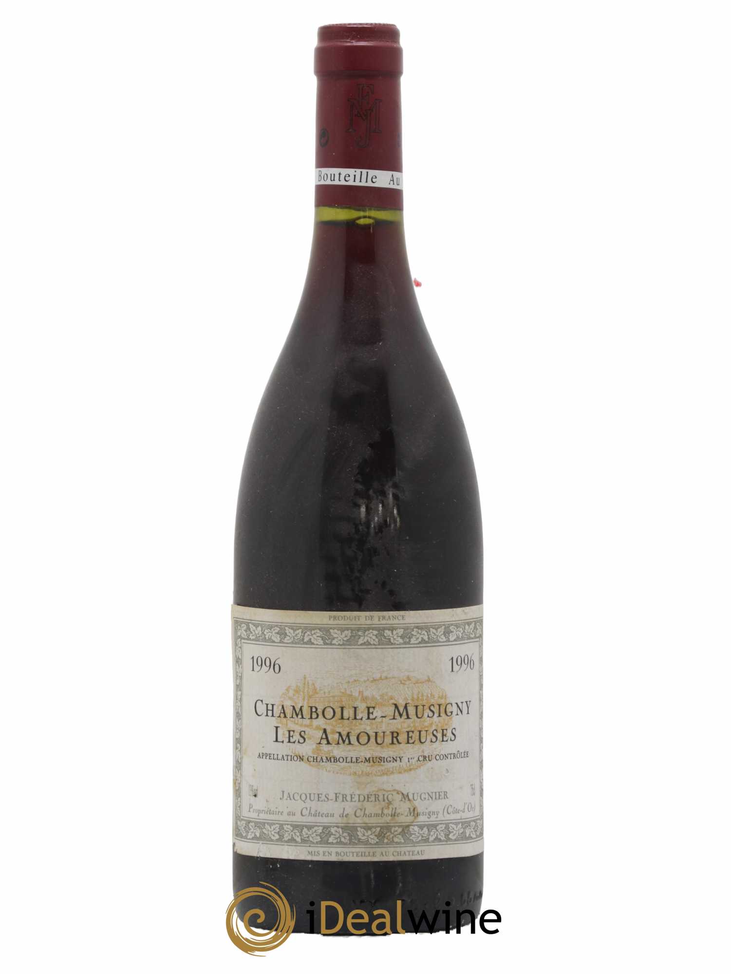 Chambolle-Musigny 1er Cru Les Amoureuses Jacques-Frédéric Mugnier 1996 - Lot de 1 bouteille - 0