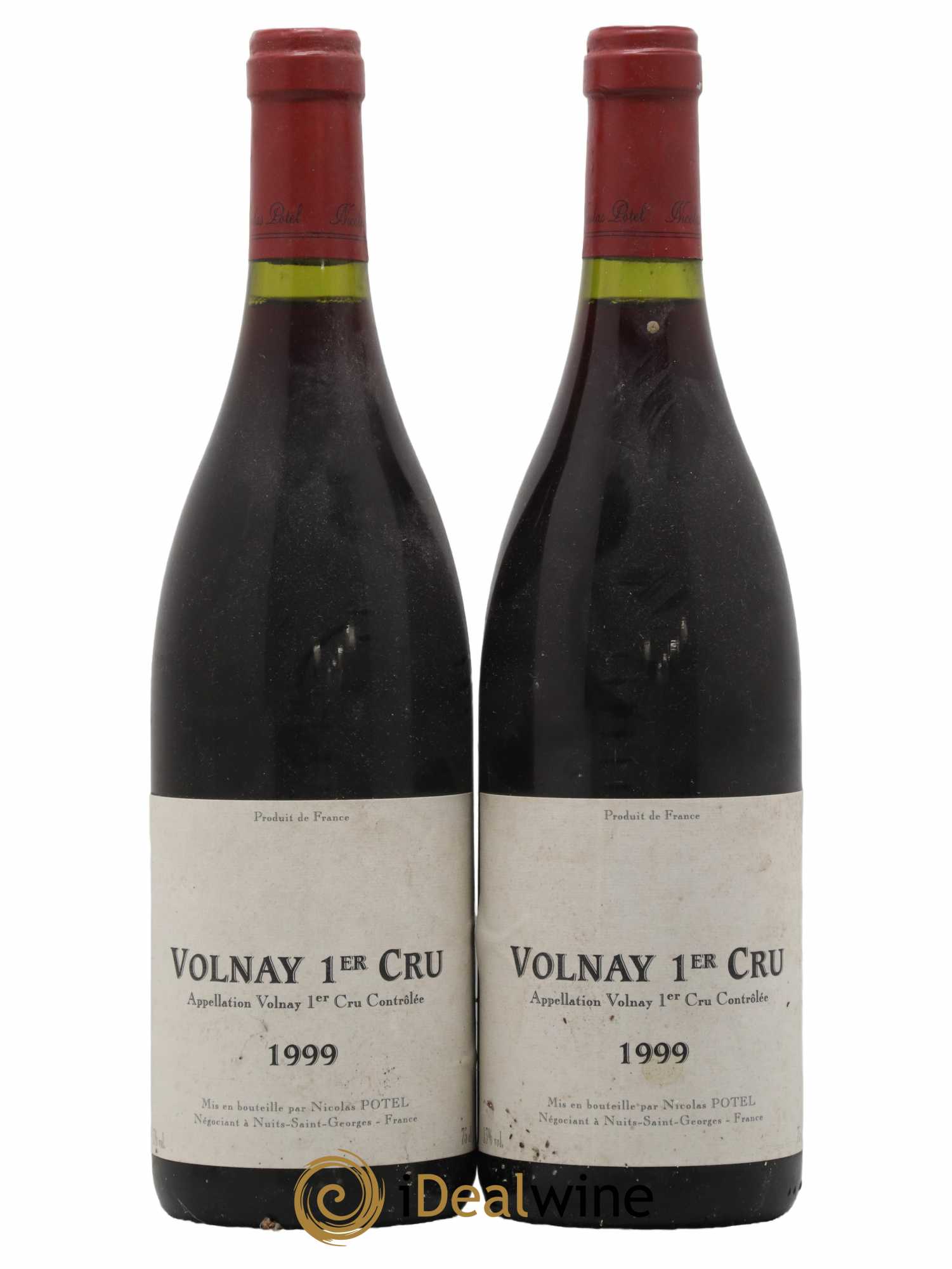 Volnay 1er Cru Nicolas Potel 1999 - Lot de 2 bouteilles - 0